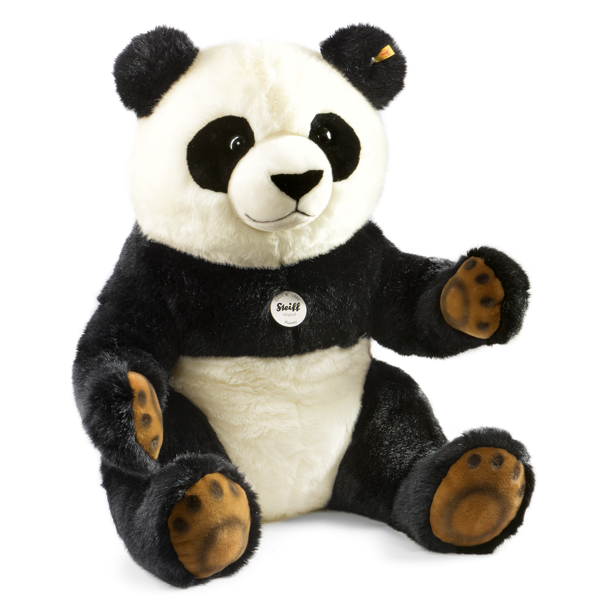 фото Мягкая игрушка steiff панда пумми 70 см