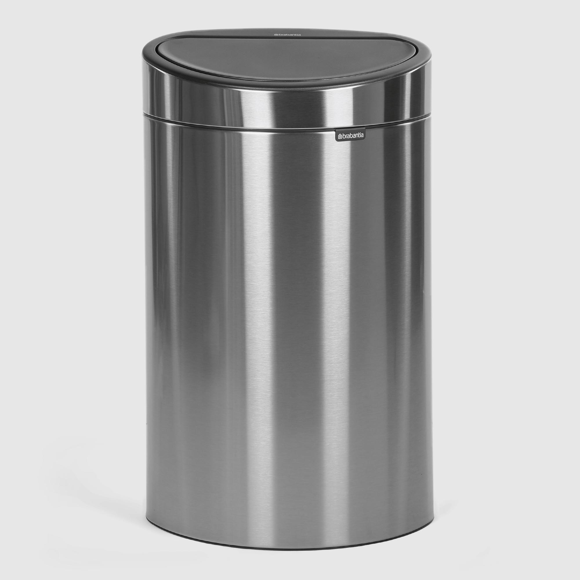 фото Бак мусорный brabantia touch bin матовый 114809 40 л