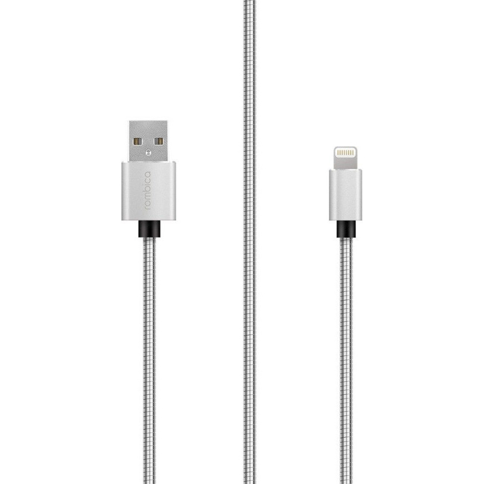 

Кабель Rombica Digital IS-03 USB - Lightning 1 м Silver