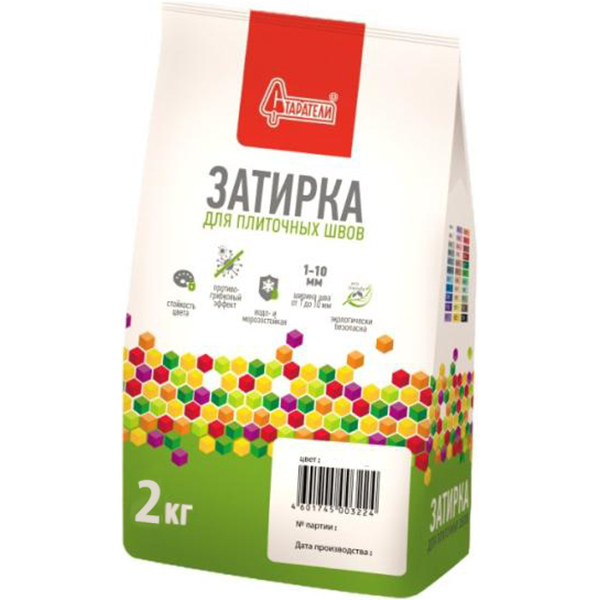 

Затирка Старатели 033 Графит 2 кг, Черный