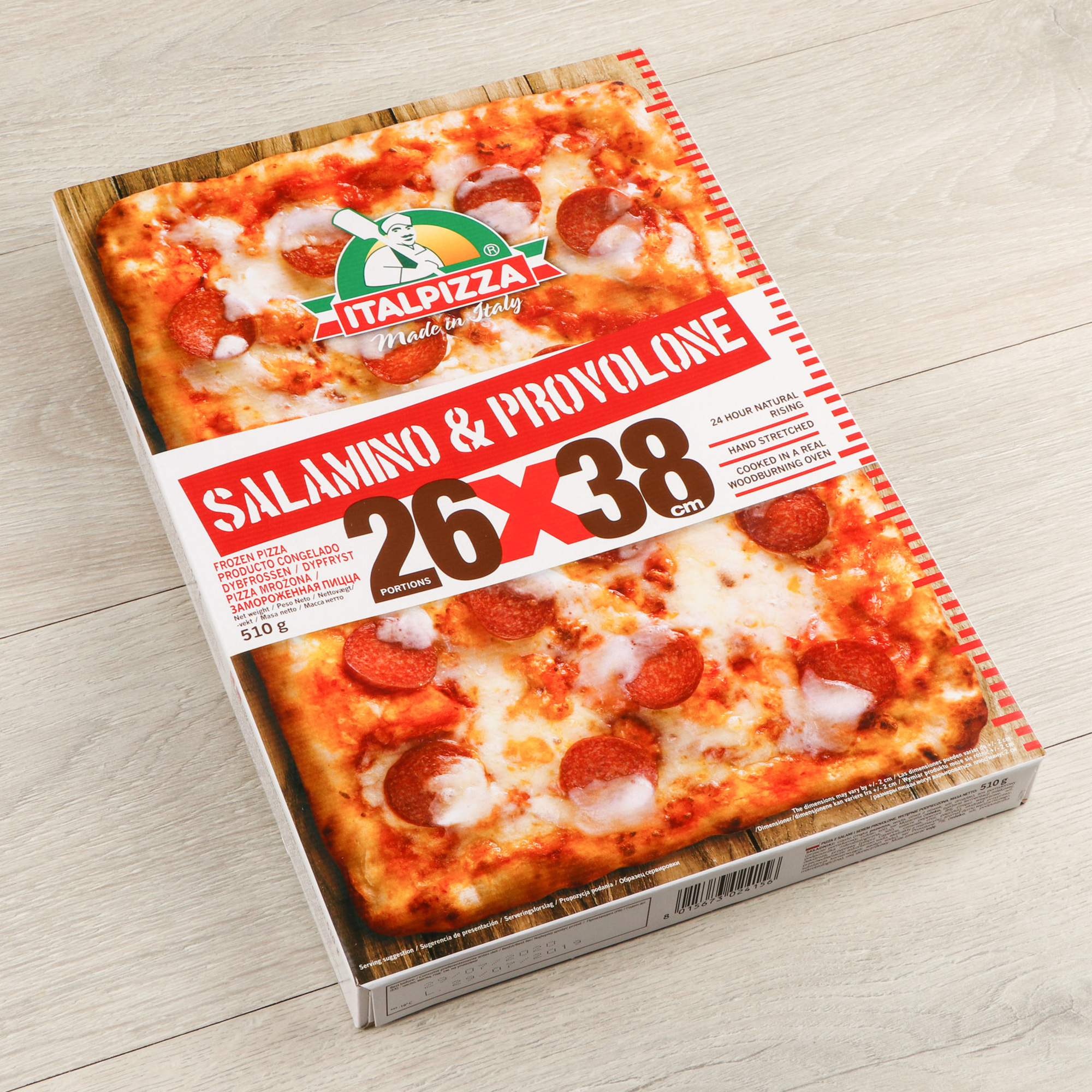 фото Пицца italpizza салями и сыр проволоне 510 г