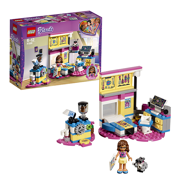 

Игрушка lego friends комната оливии Lego 41329-L