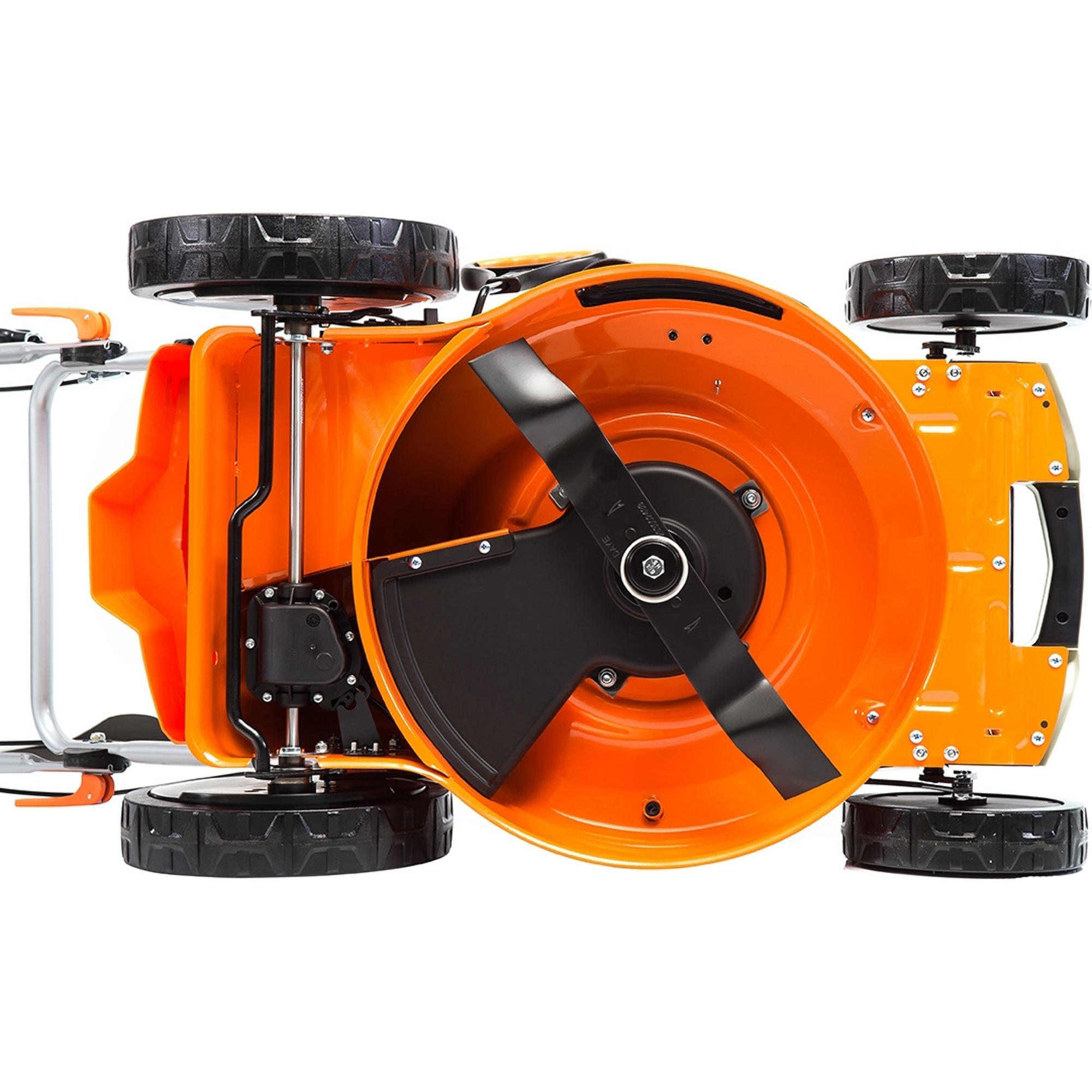 Газонокосилка Daewoo DLM 5500SV, цвет оранжевый - фото 3