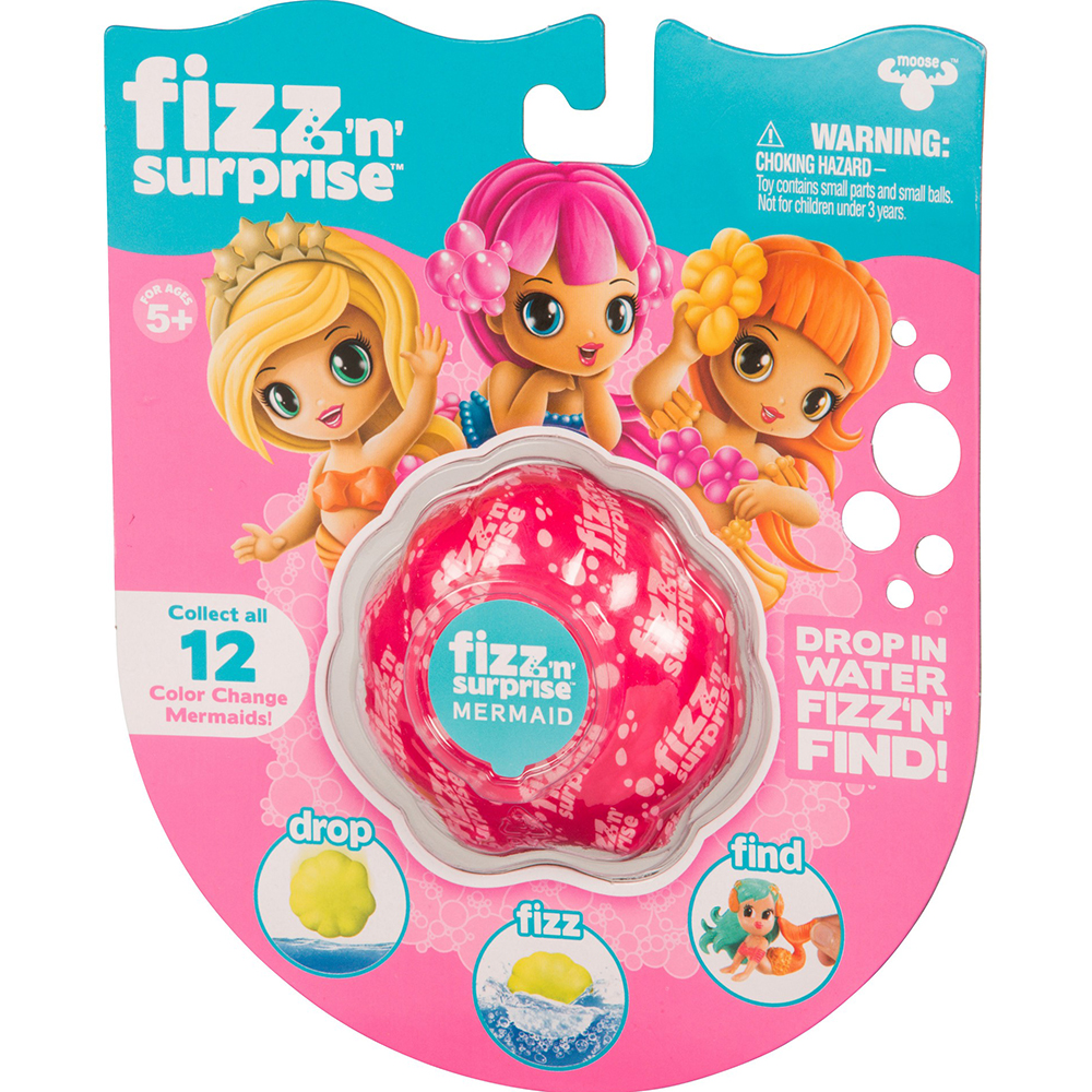 фото Игрушка-сюрприз shopkins fizz'n surprise шипучая ракушка 19085 moose shopkins