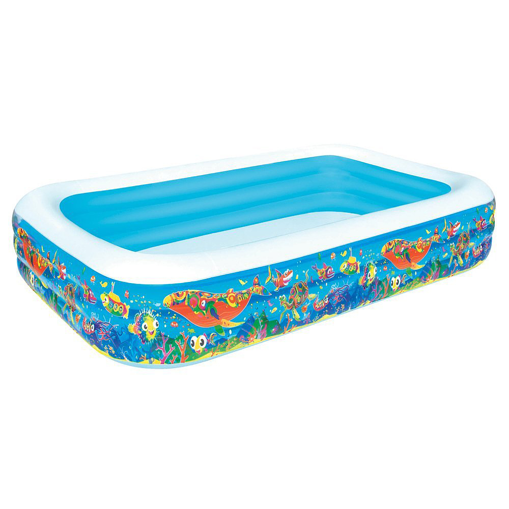 

Бассейн надувной Bestway детский 305х183х56 см (54121), Разноцветный