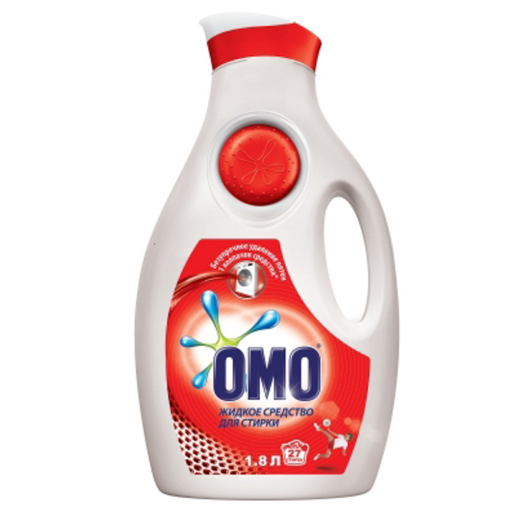 Средство для стирки OMO для цветного и белого 1.8 л