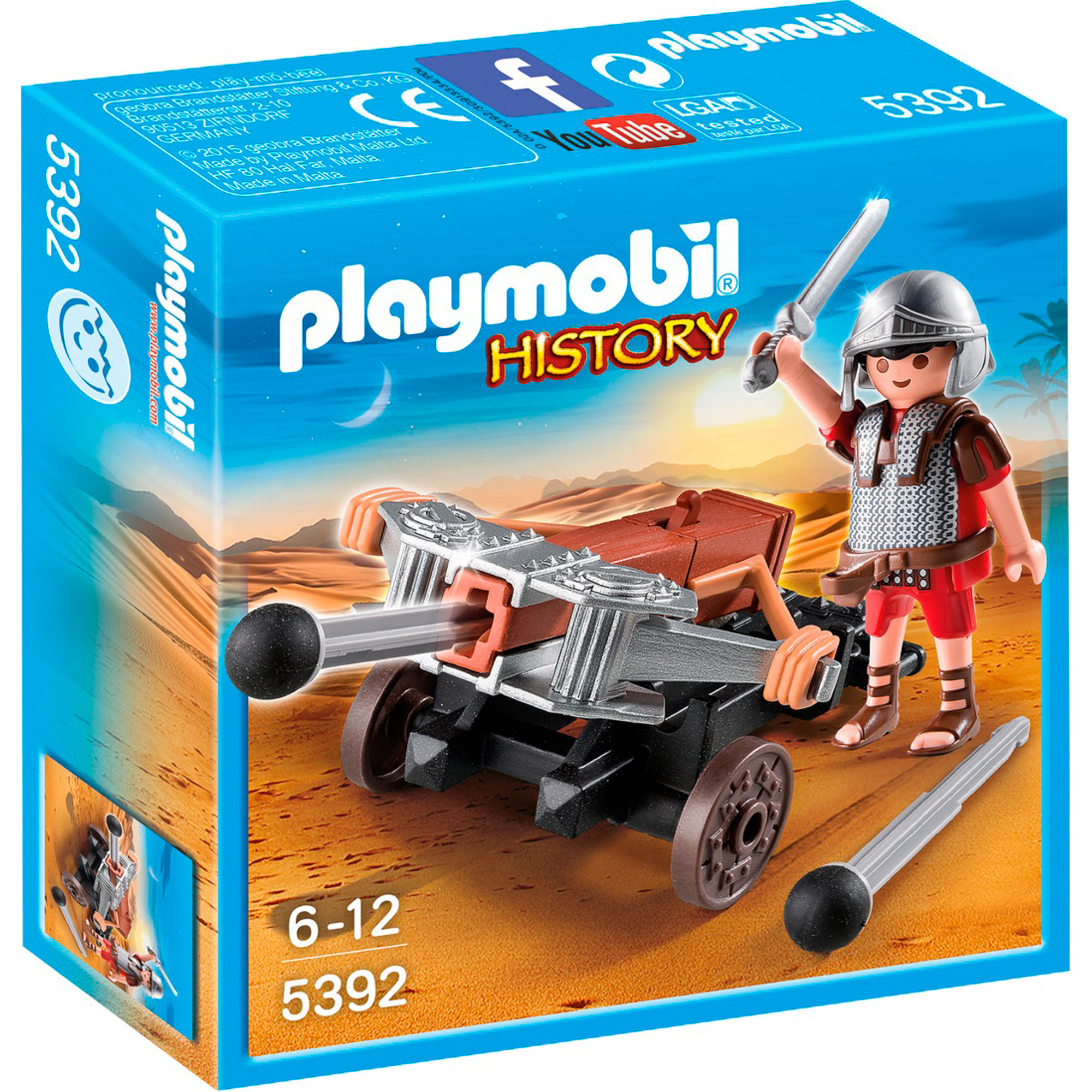 фото Игровой набор playmobil легионер с баллистой