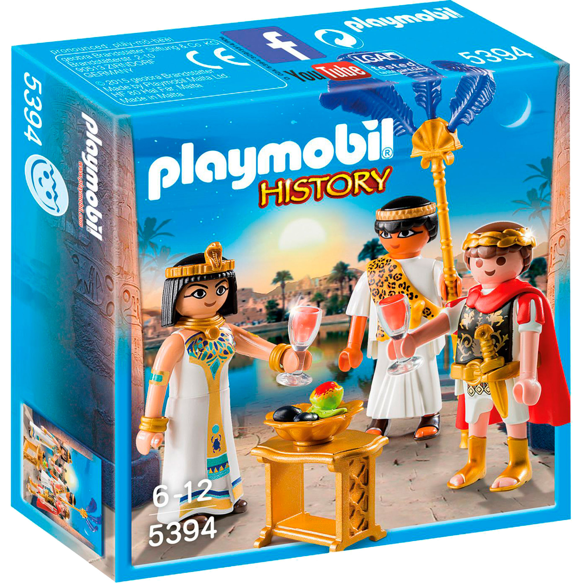 фото Игровой набор playmobil цезарь и клеопатра