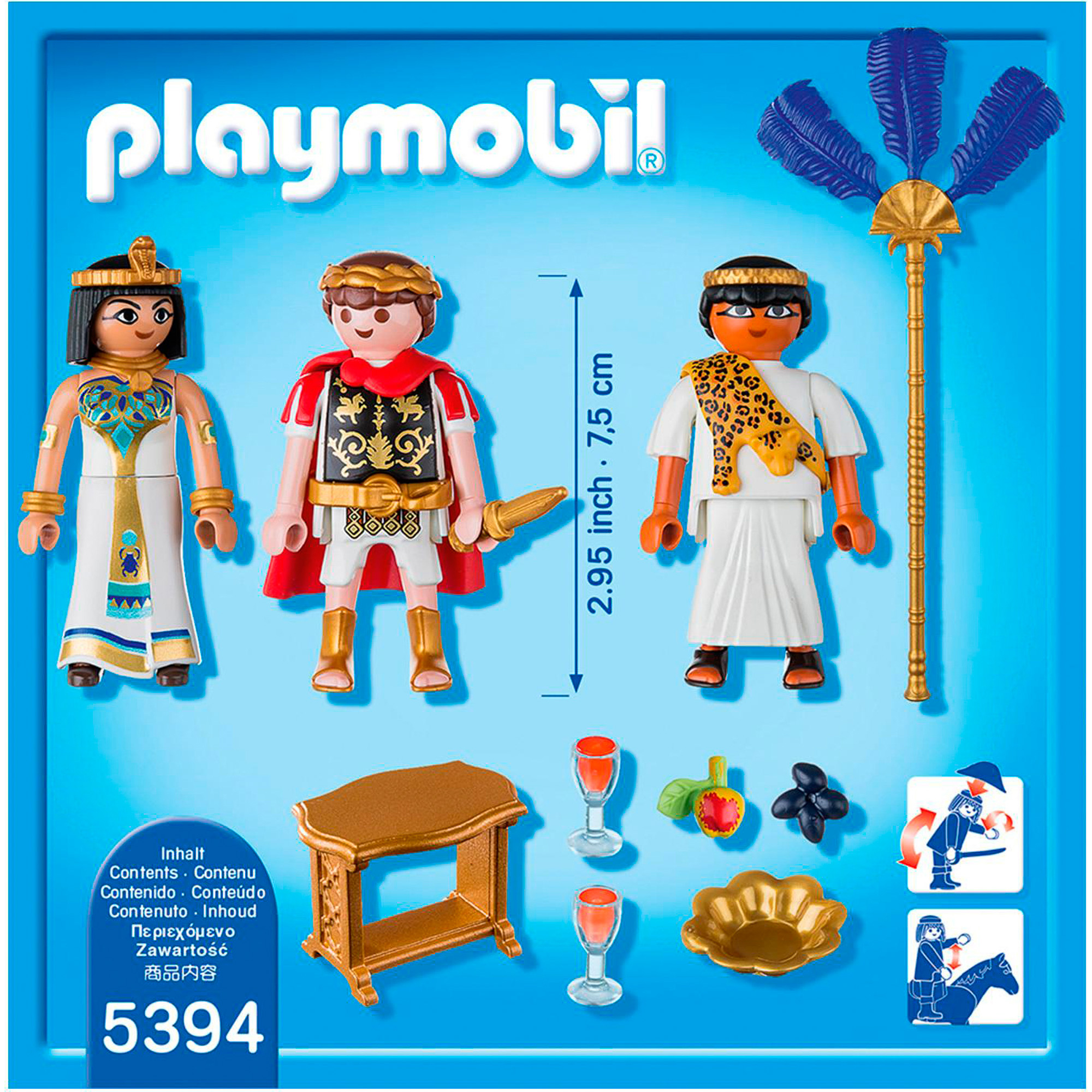 фото Игровой набор playmobil цезарь и клеопатра