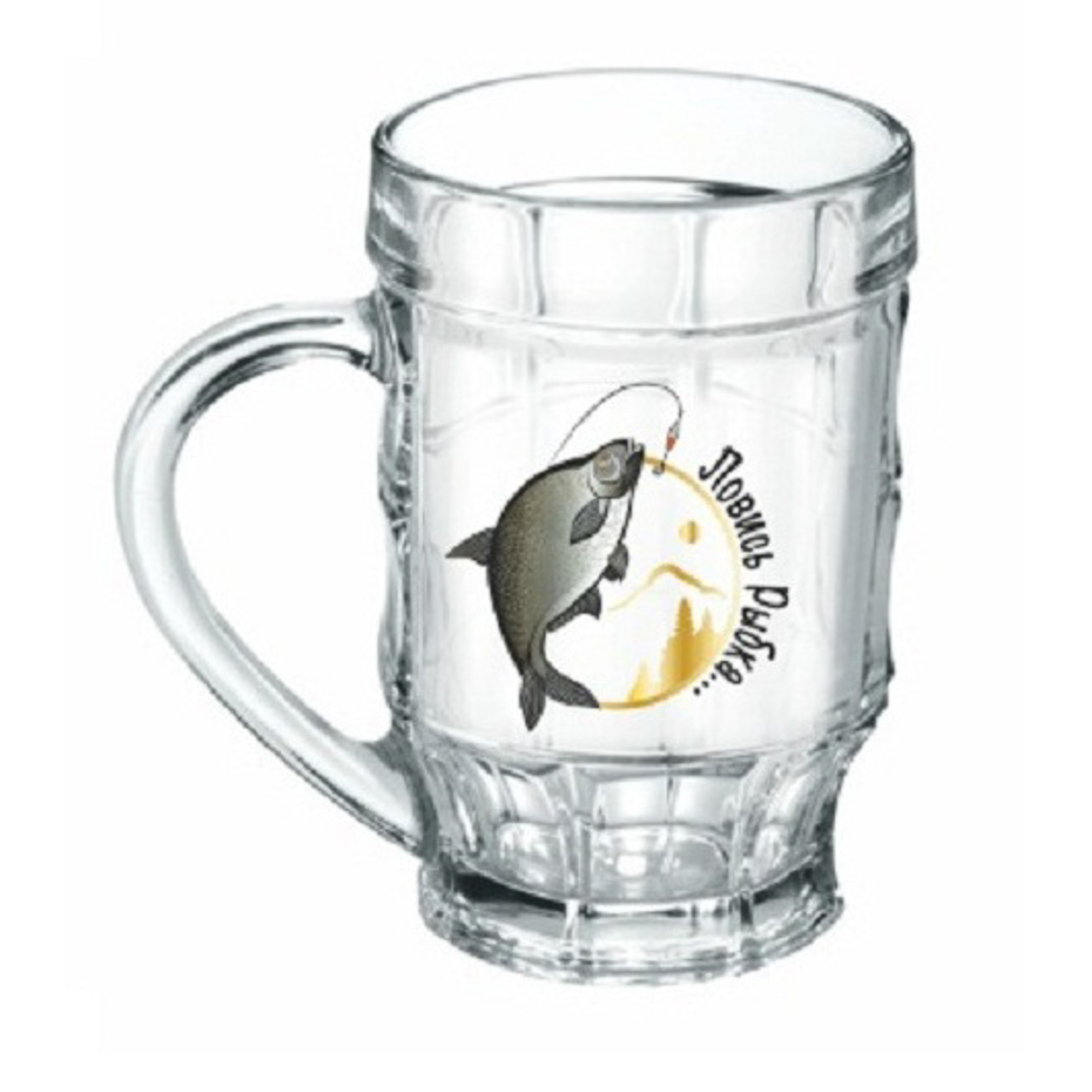 

Кружка для пива рыбалка 500мл Осз К8742