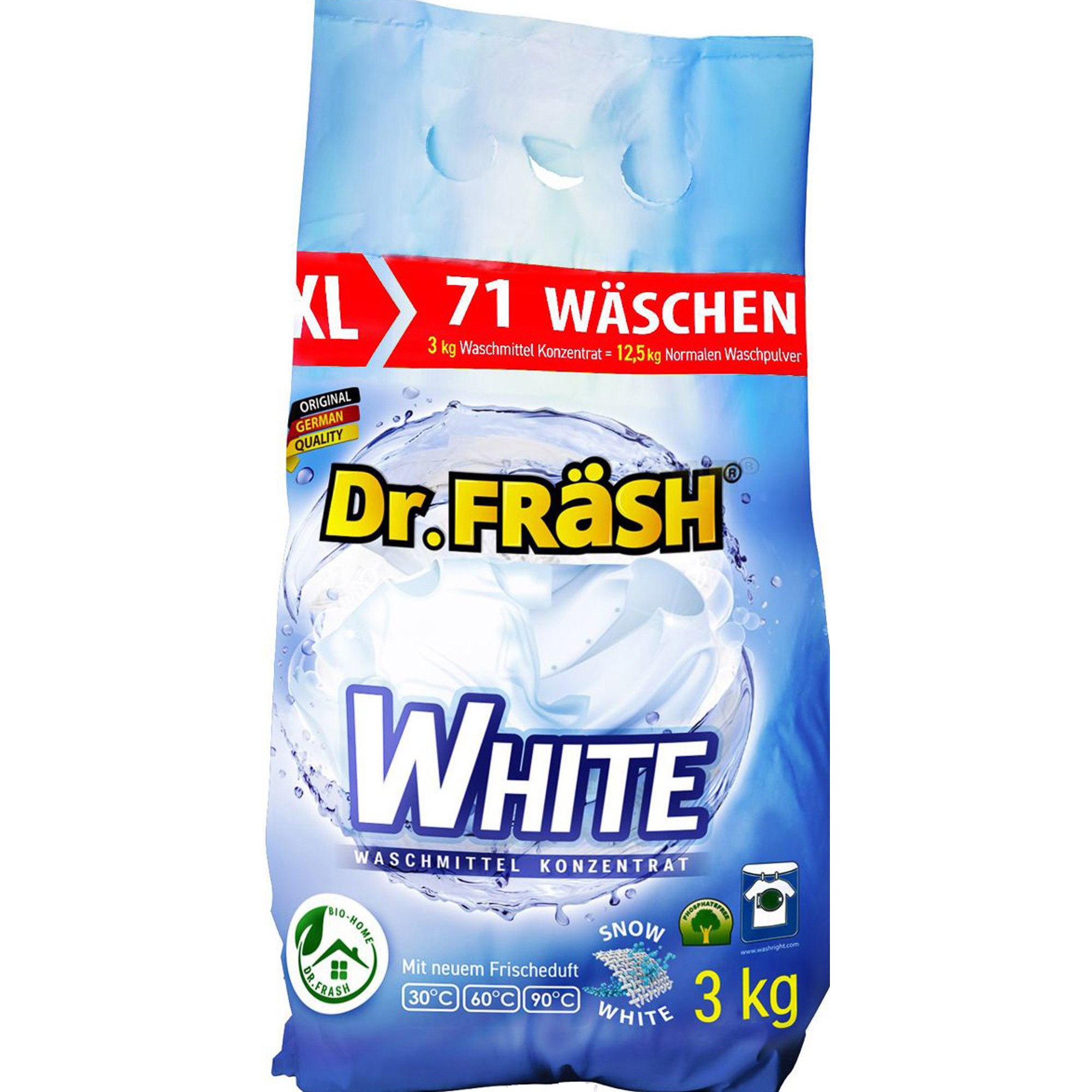 Порошок стиральный Dr.Frash White автомат 3 кг