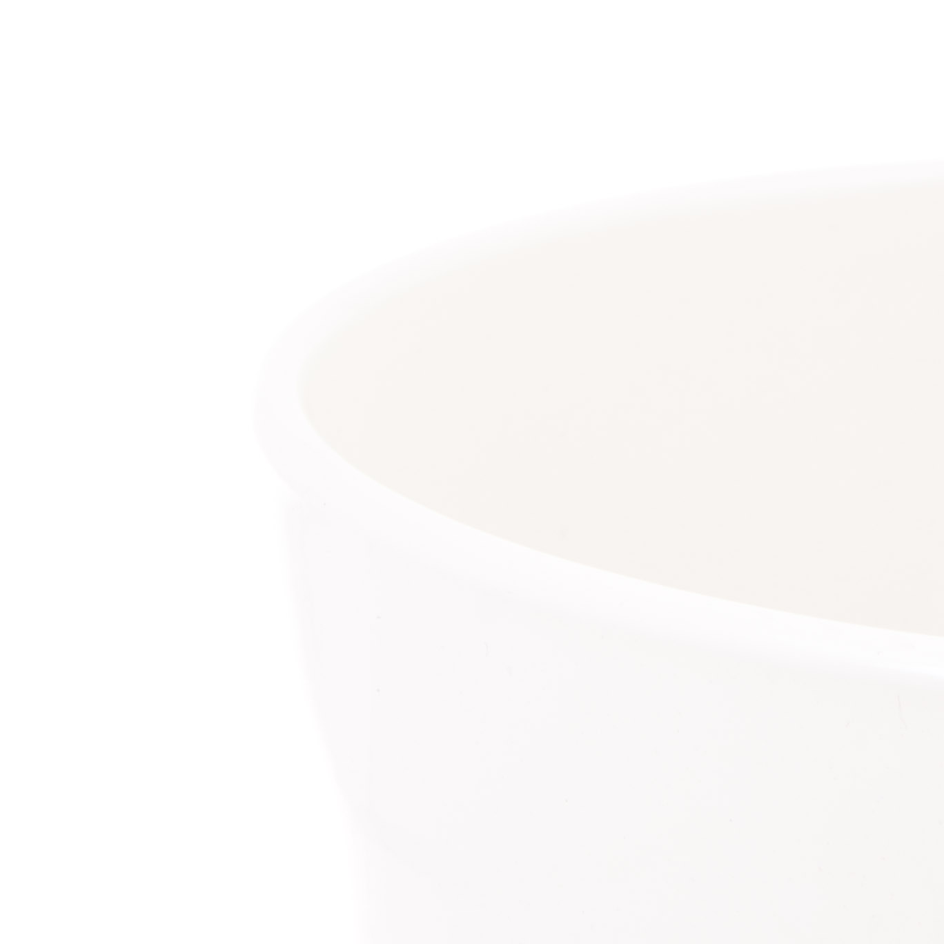 Горшок Элитная керамика Ксения глянцевый молочный 25 см - фото 2