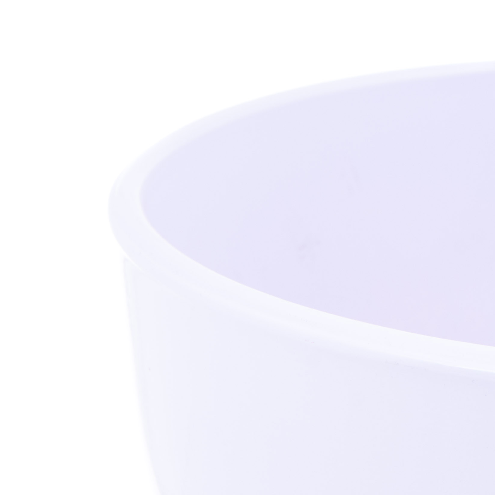 Горшок с поддоном глянцевый 25см Элитная керамика Ксения, цвет лаванда - фото 2