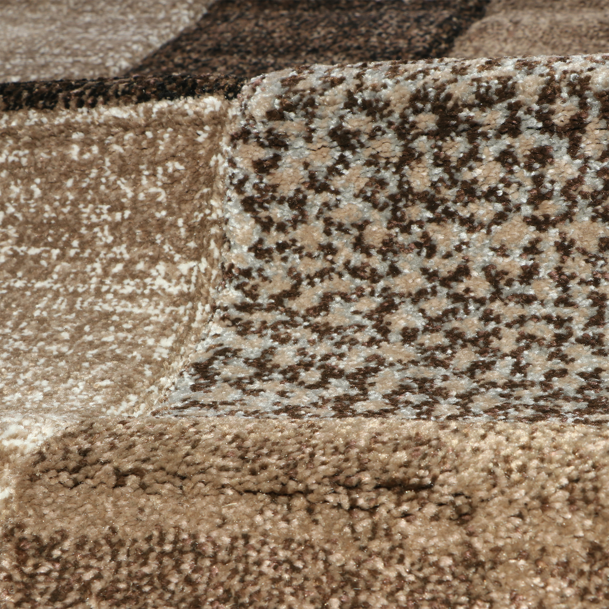 Коврик ABC ray бежево-коричневый 150х80 см, цвет бежевый - фото 4
