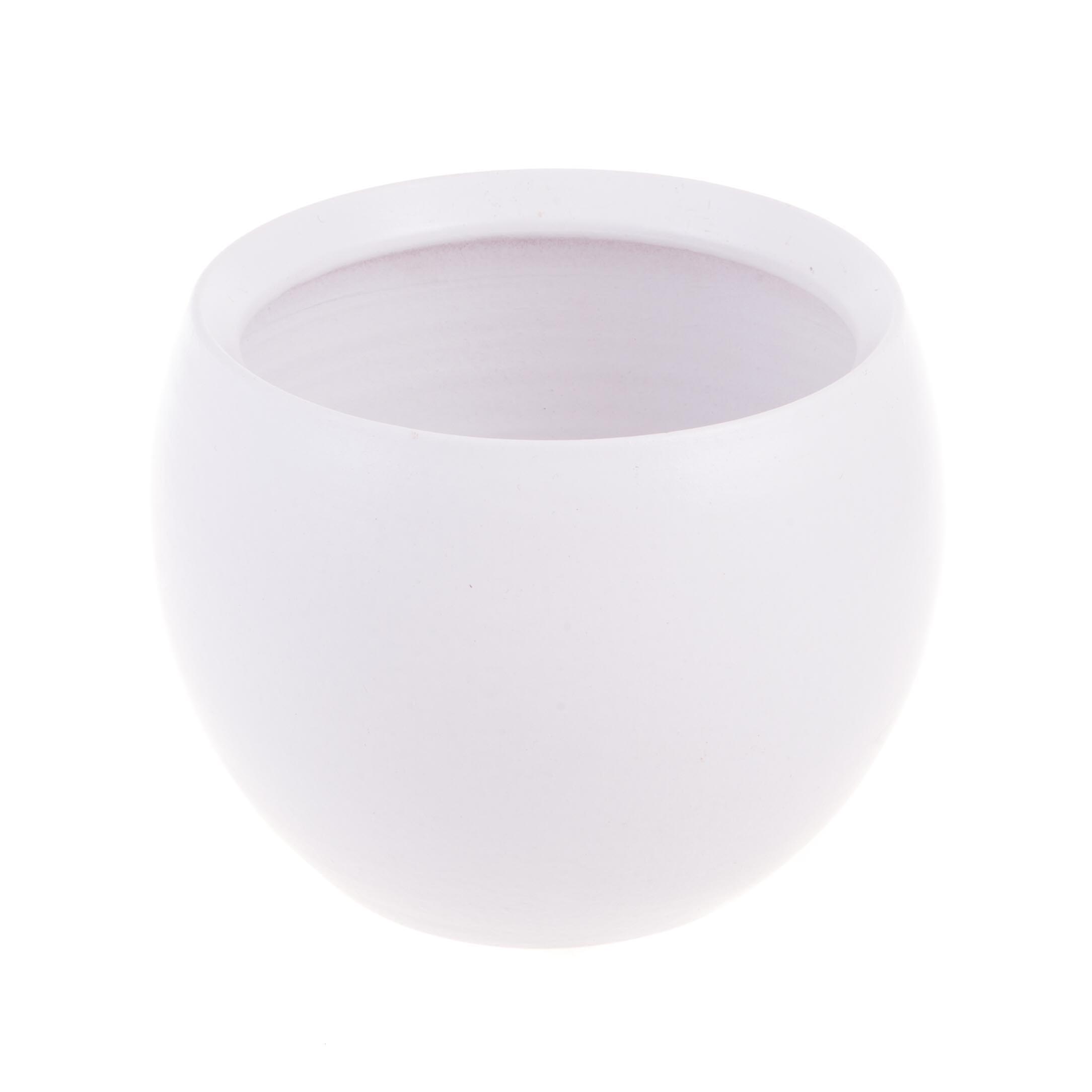 

Кашпо белое 13 см Ter steege cresta