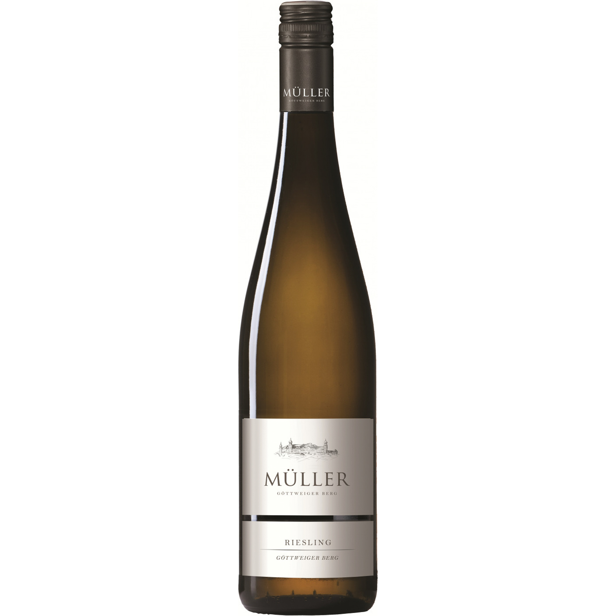 

Вино белое сухое Muller Riesling "Gottweiger Berg" 0,75 л, Зеленовато-желтый