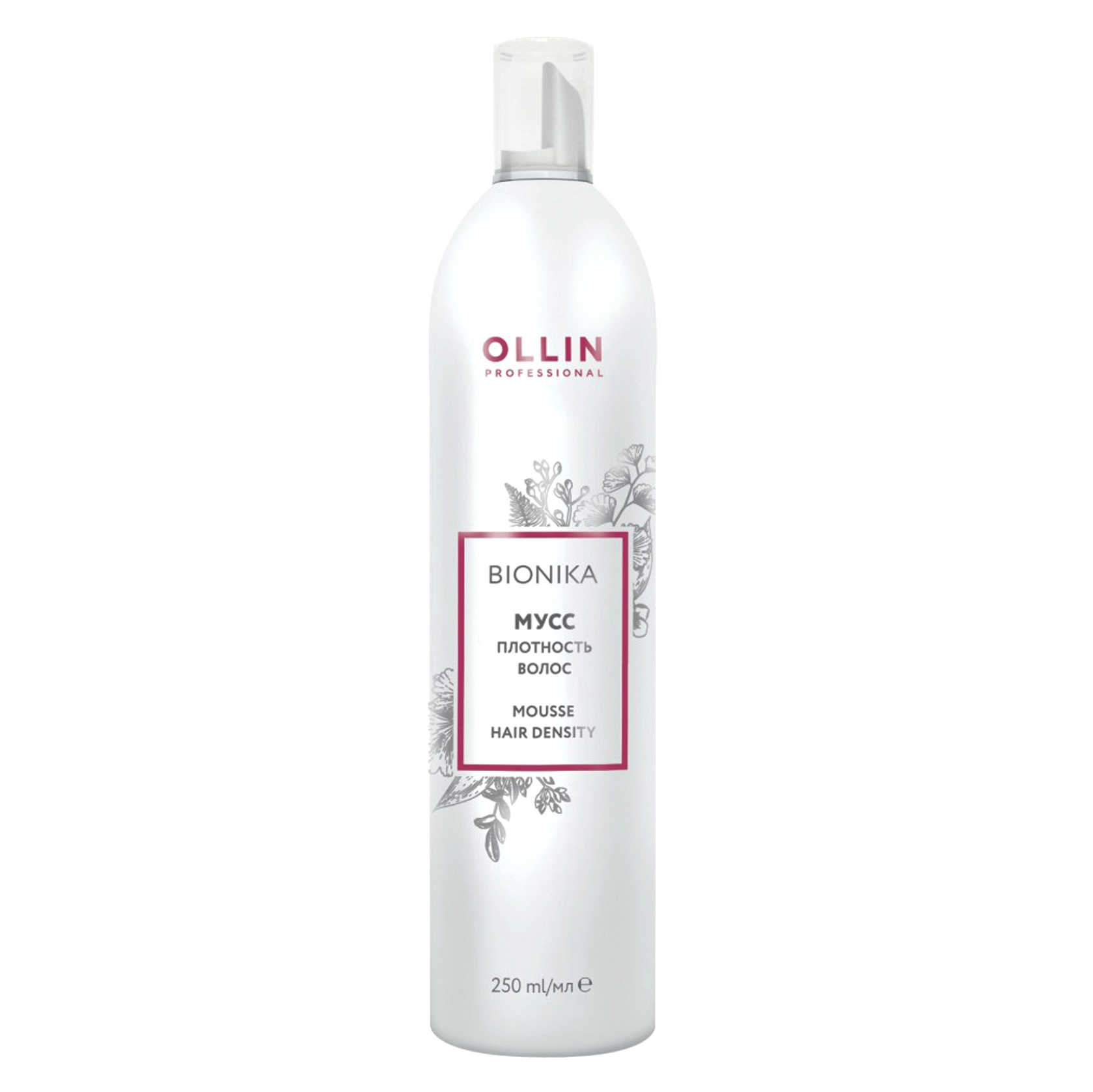 фото Мусс плотность волос ollin professional bionika mousse hair density 250 мл