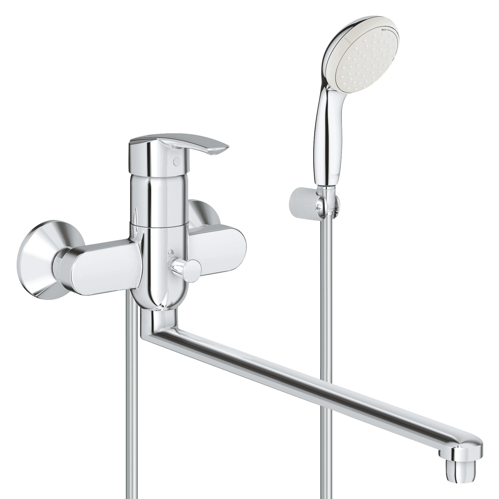 Грое для ванной. Grohe Multiform 3270800a. 32708000 Grohe Multiform. Grohe Multiform с душевым гарнитуром New Tempesta II, хром 3270800a. Смеситель для ванны Grohe Multiform 32708000.