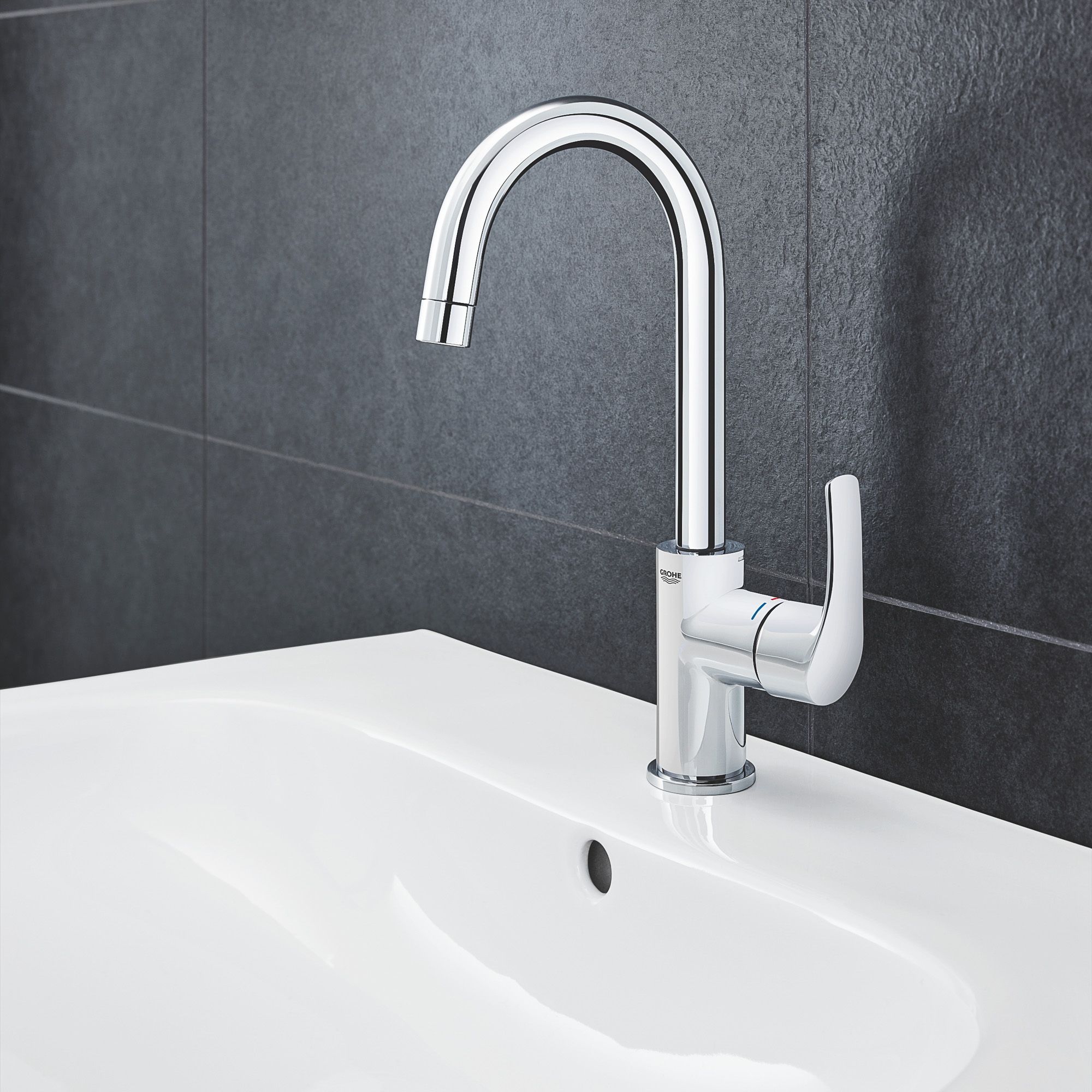 фото Раковина grohe euro ceramic 60 см, альпин-белый (39335000)