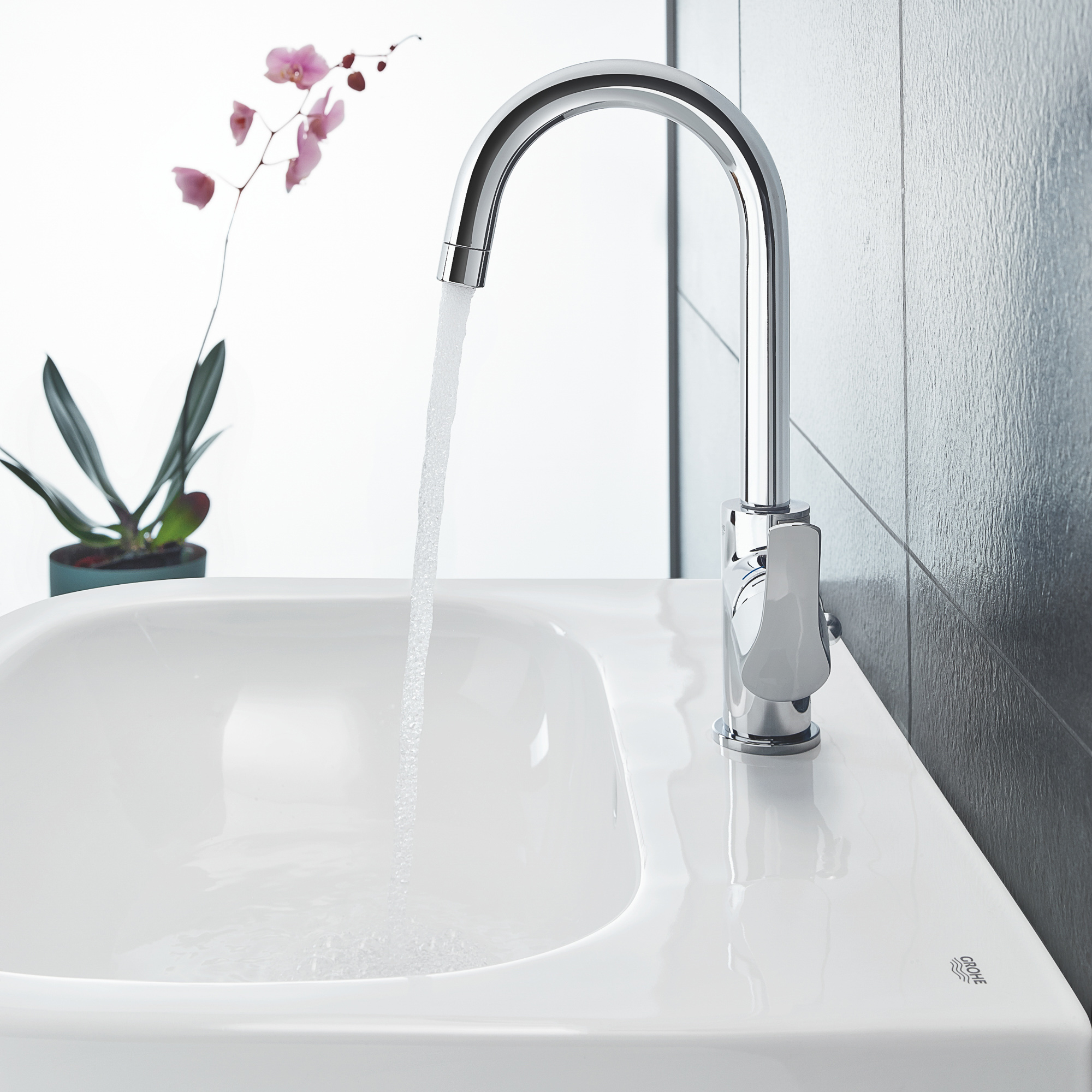 фото Раковина grohe euro ceramic 60 см, альпин-белый (39335000)