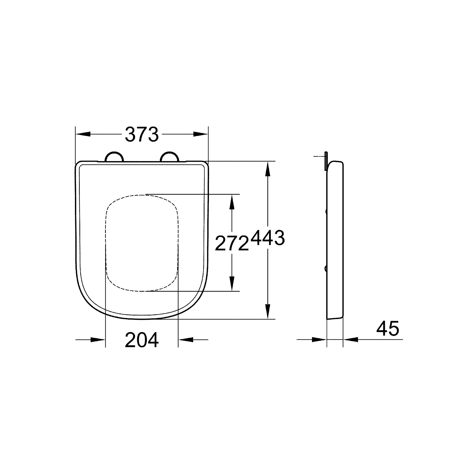 фото Сиденье для унитаза grohe euro ceramic (с микролифтом), альпин-белый (39330000)