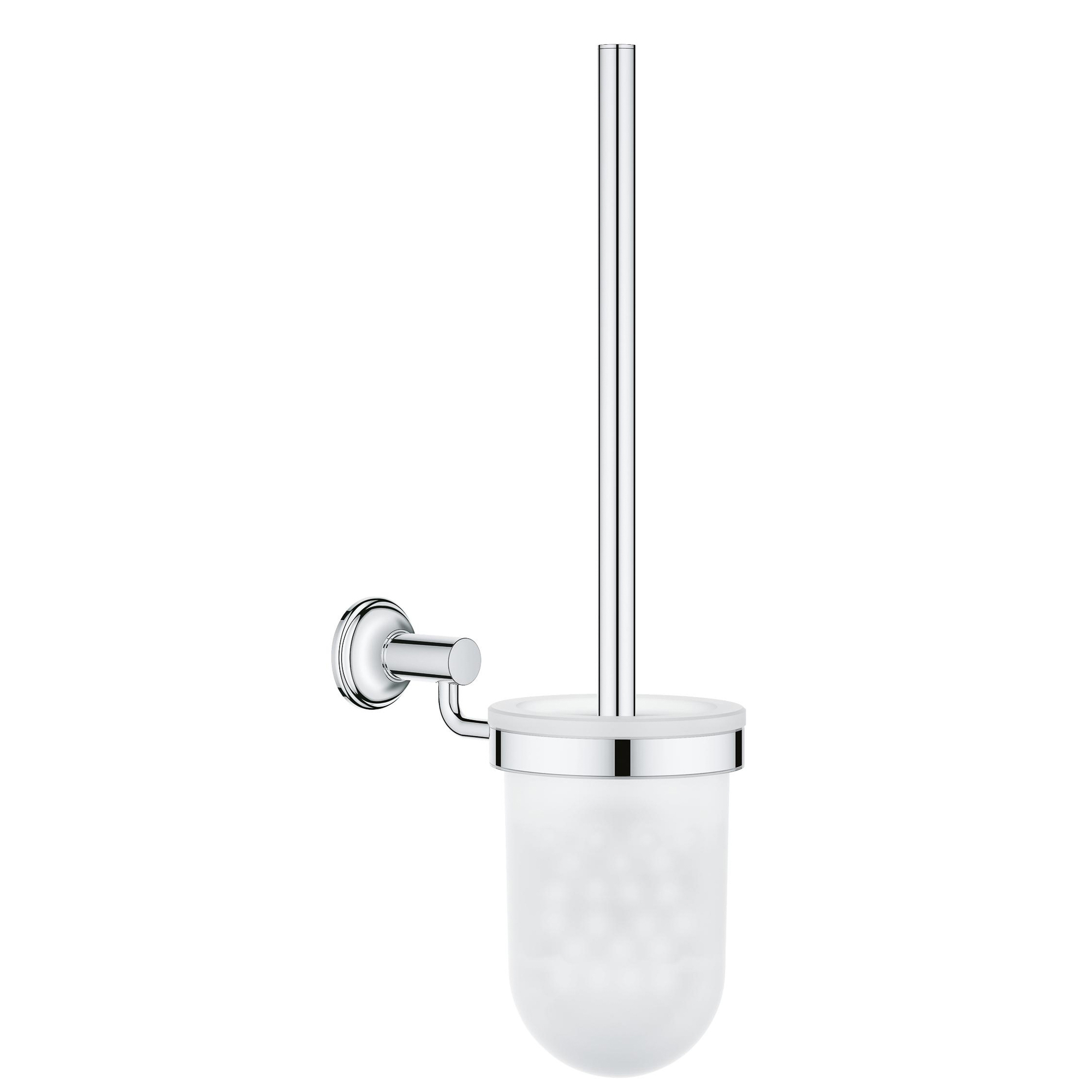 фото Туалетный ёршик grohe essentials authentic, хром/белый