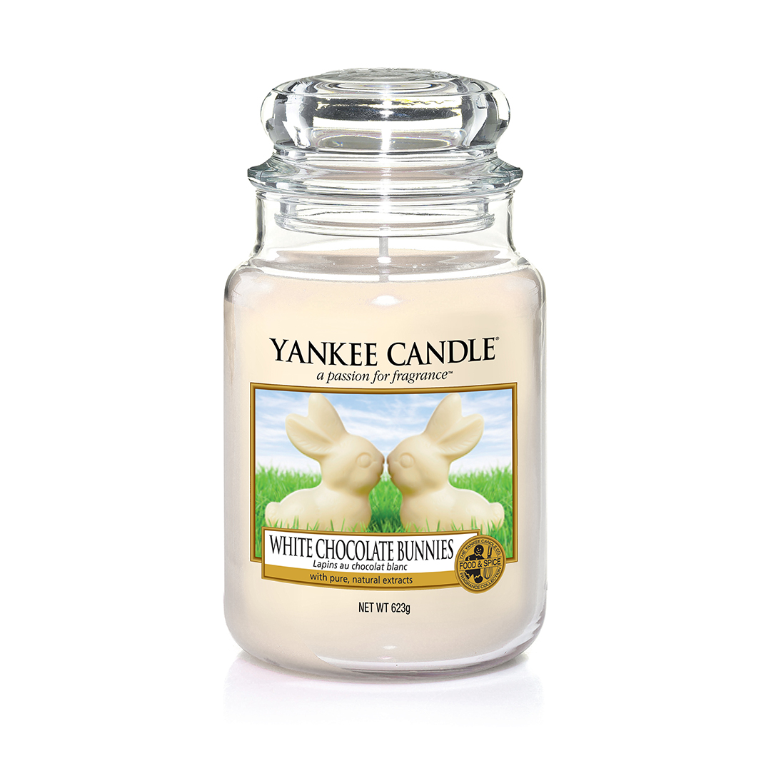 фото Ароматическая свеча yankee candle большая пасхальные кролики 623 г