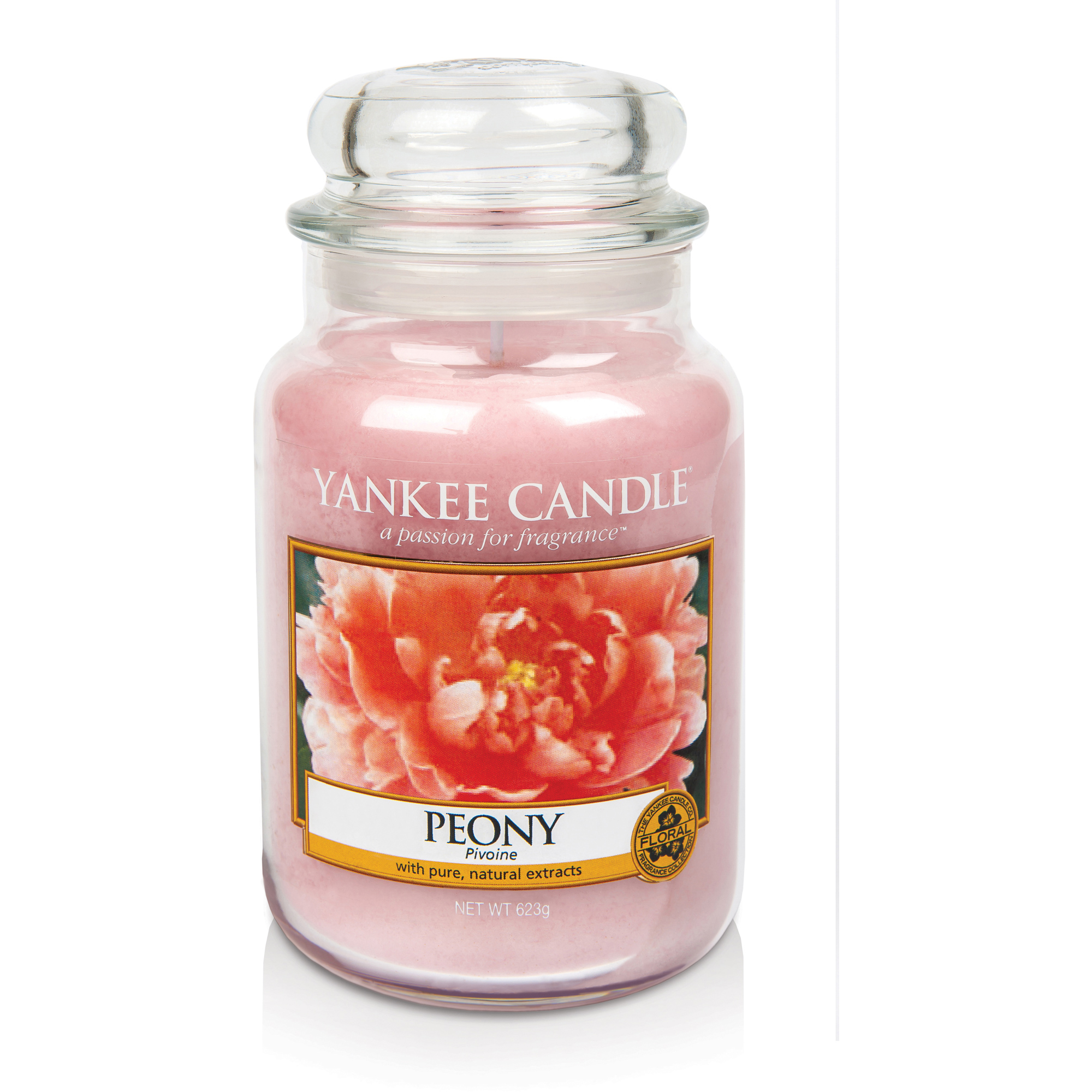 фото Ароматическая свеча yankee candle большая пион 623 г