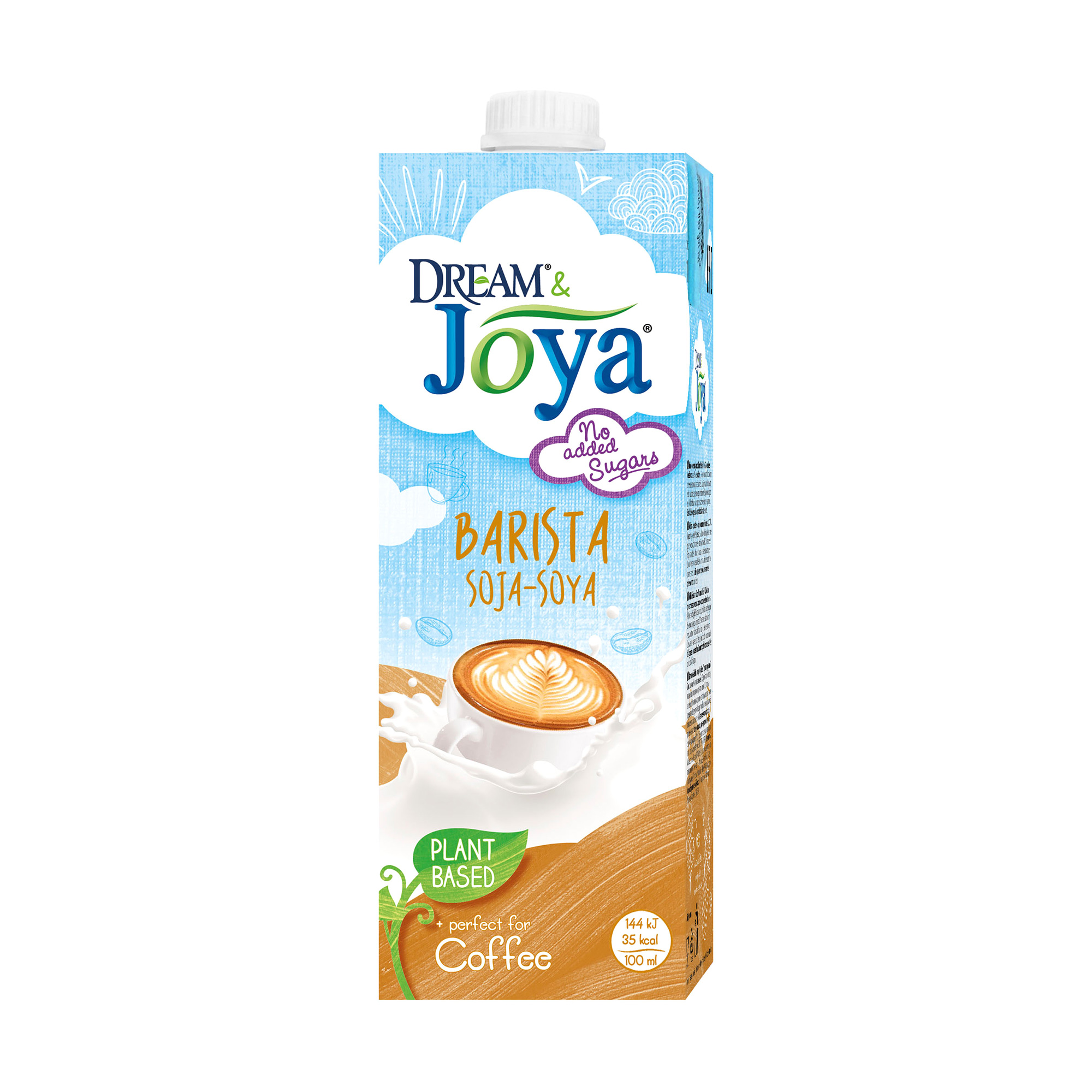 фото Напиток joya soya barista drink соевый ультрапастеризованный с кальцием 1% 1 л