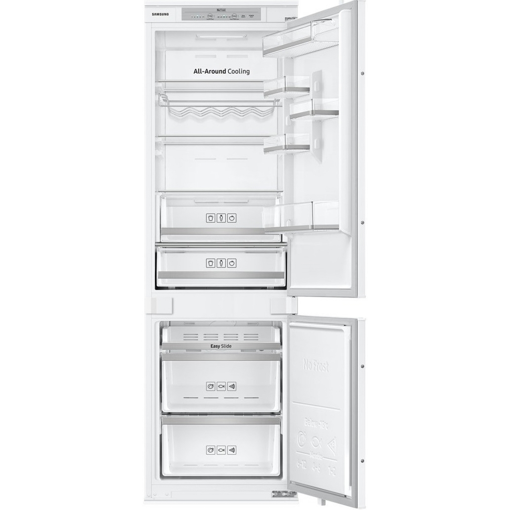 Холодильник Samsung BRB260030WW, цвет белый - фото 2