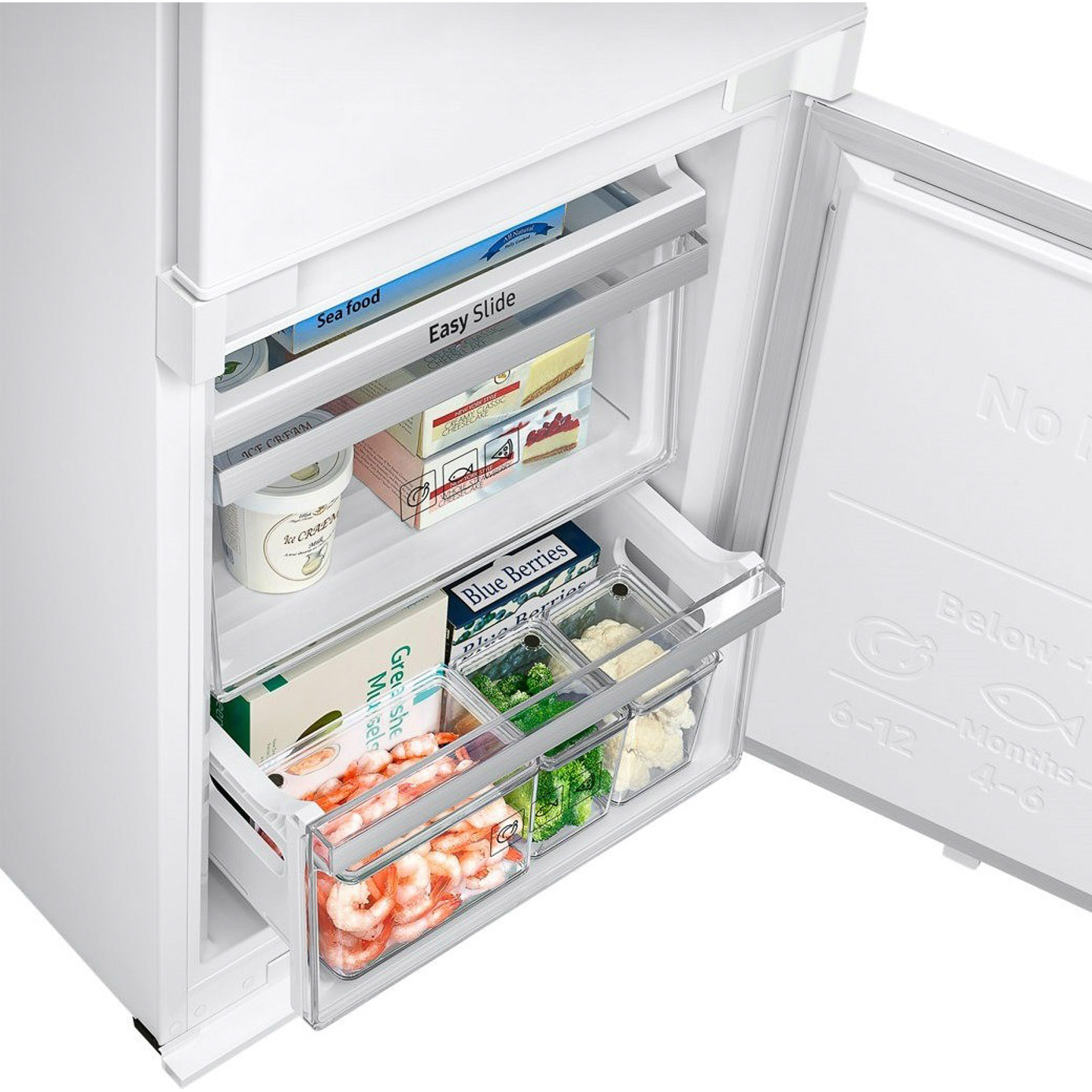 Холодильник Samsung BRB260030WW, цвет белый - фото 4