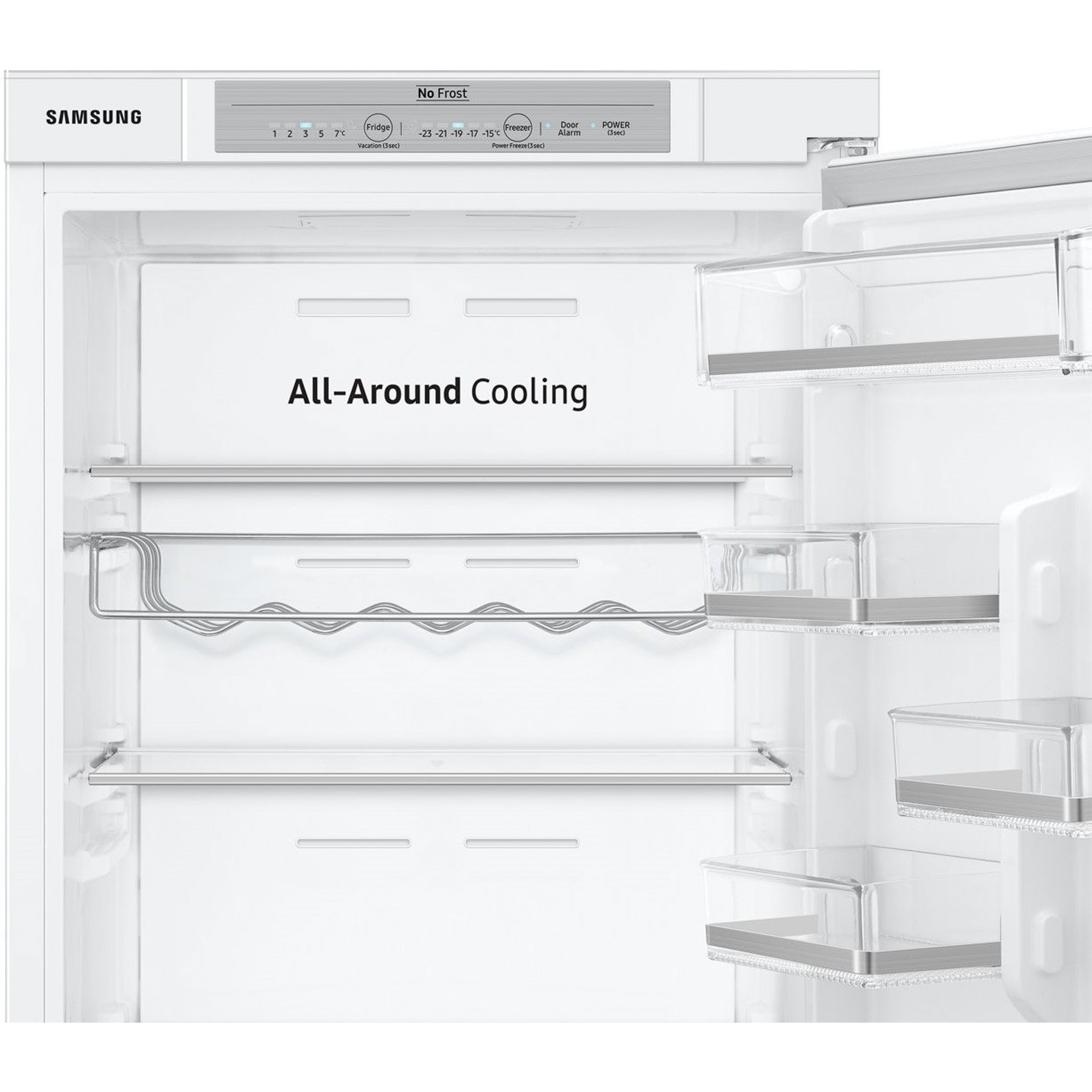 Холодильник Samsung BRB260030WW, цвет белый - фото 5