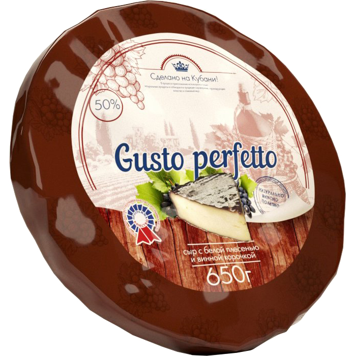 Сыр Калория Gusto Perfetto с белой плесенью 50%