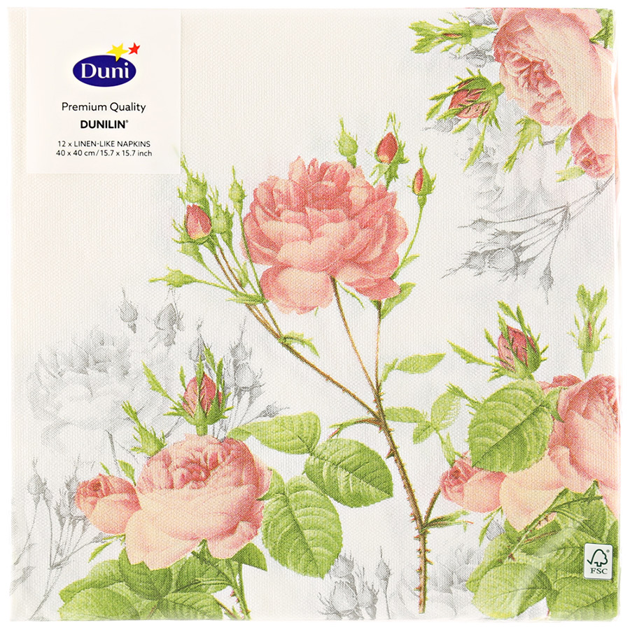 фото Салфетки duni soft garden pride 40х40 см 12 шт