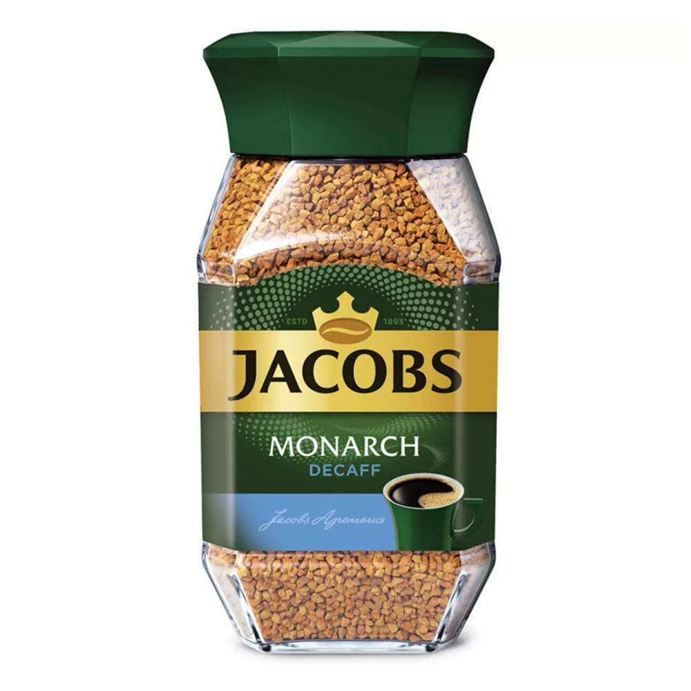 Кофе растворимый Jacobs Monarch Decaff 95 г
