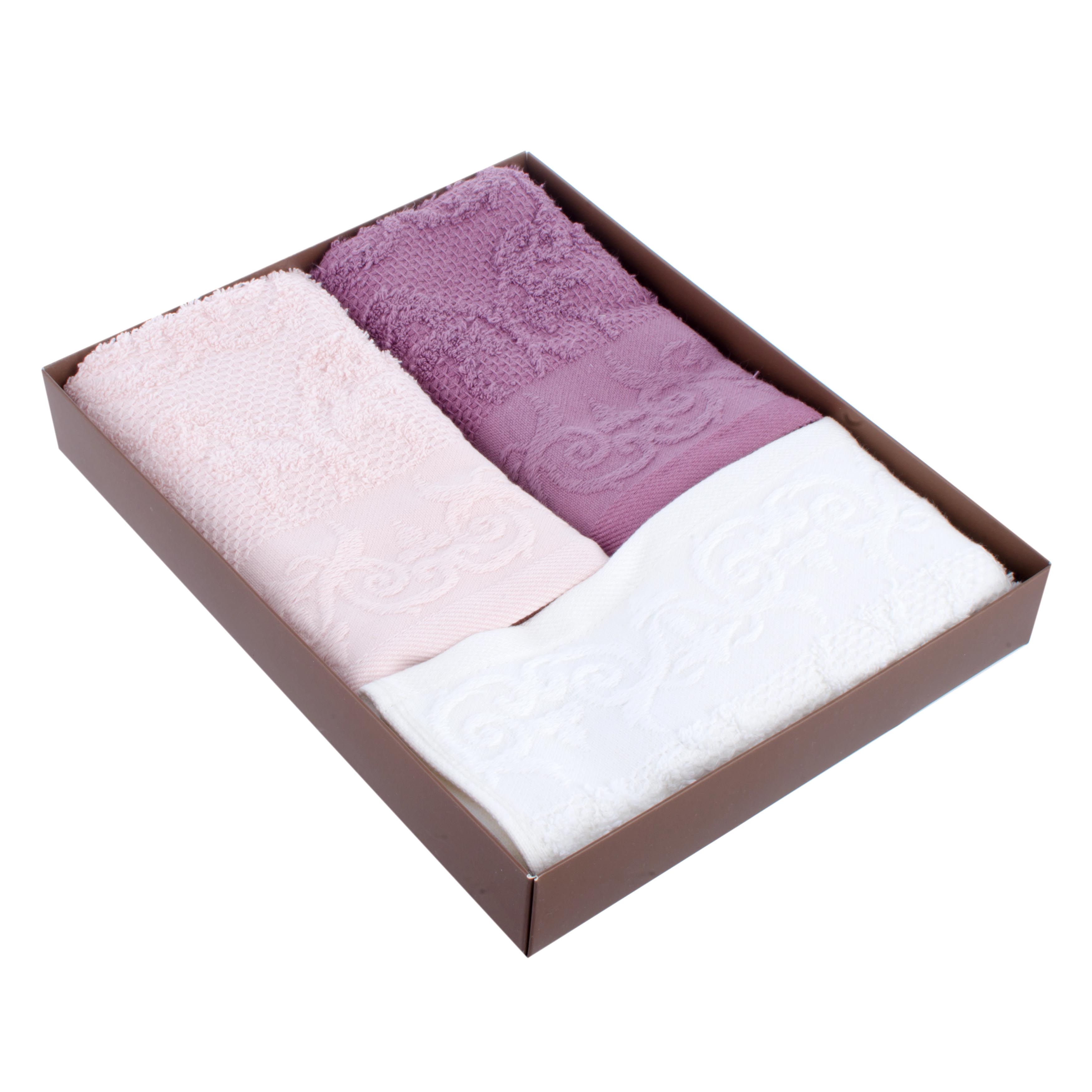 

Набор полотенец 30х50 3шт Ecocotton isabella