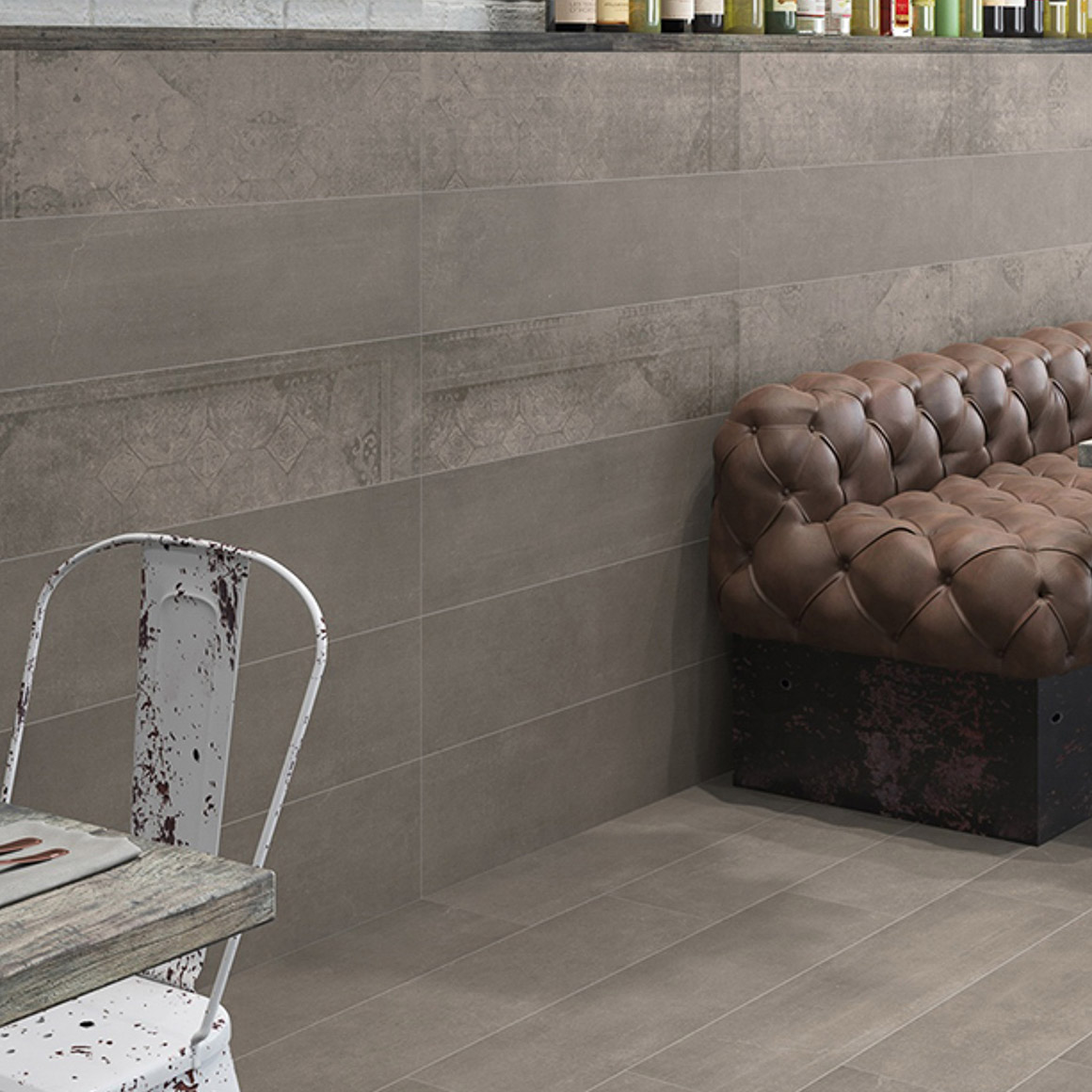 фото Плитка argenta ceramica indore taupe 22,5x90 см