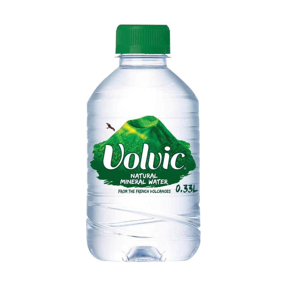 фото Вода минеральная volvic негазированная 0,33 л