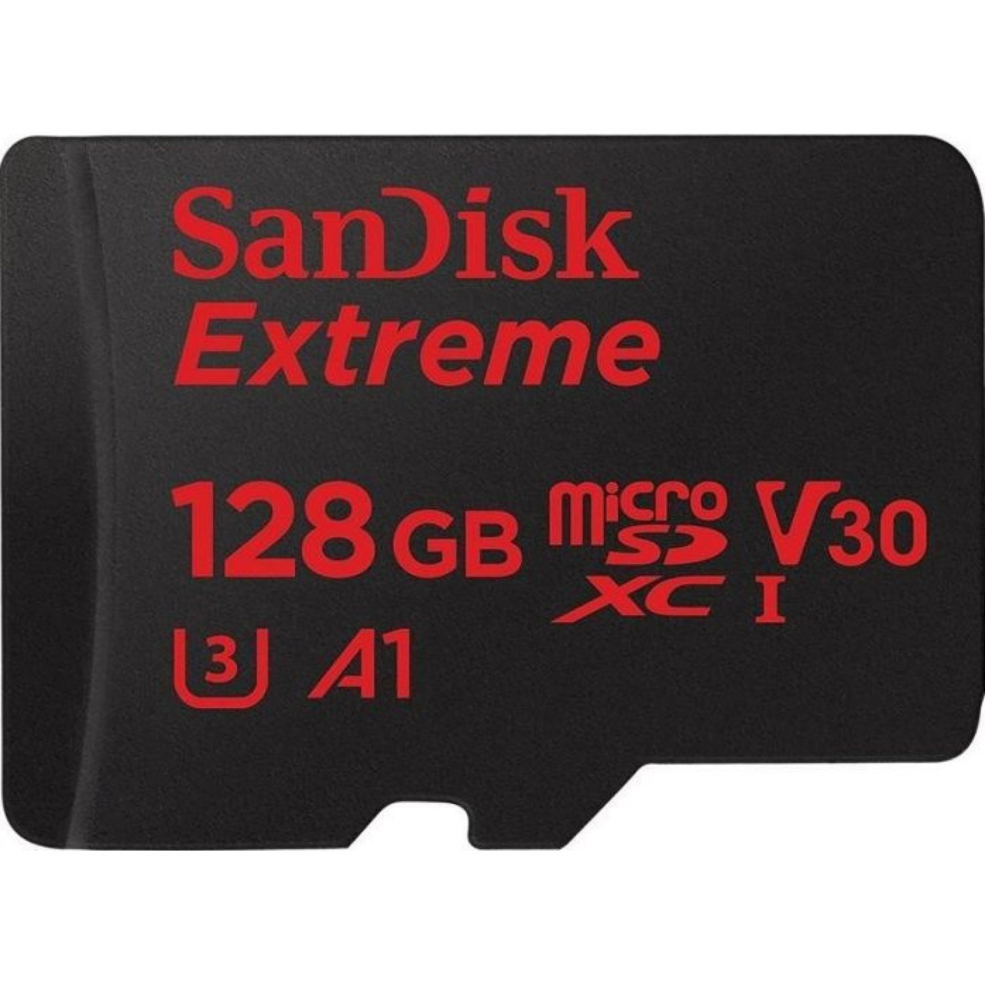 

Карта памяти SanDisk Extreme MicroSD UHS-I 128GB (SDSQXAF-128G-GN6AA), Черный