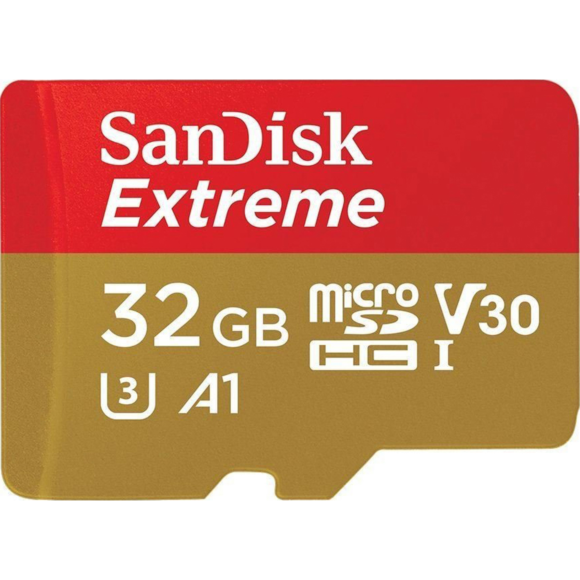 фото Карта памяти sandisk extreme microsd uhs-i 32gb (sdsqxaf-032g-gn6aa)