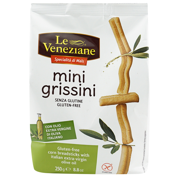 Хлебные палочки Le Veneziane с оливковым маслом 250 г