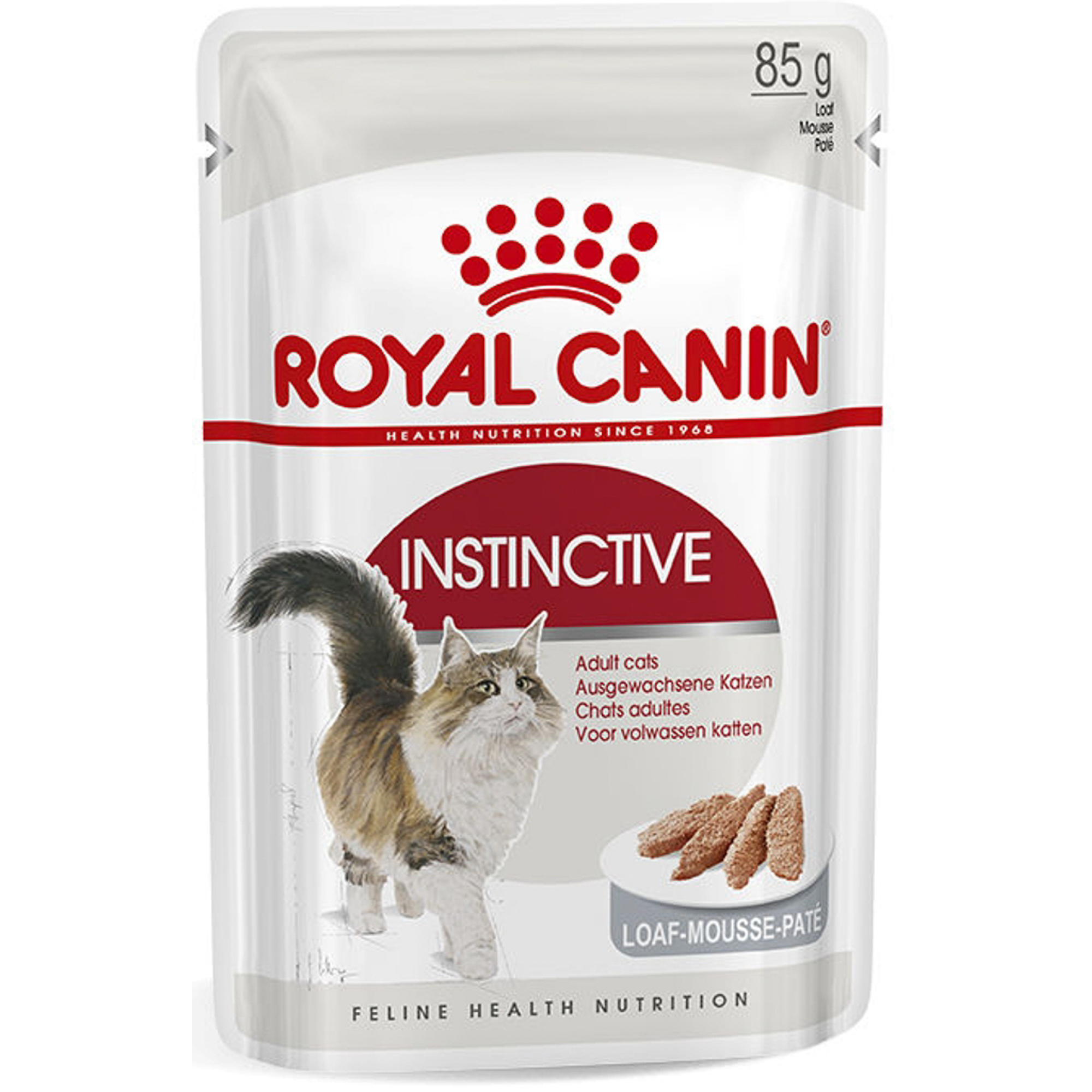 фото Корм для кошек royal canin instinctive паштет 85г