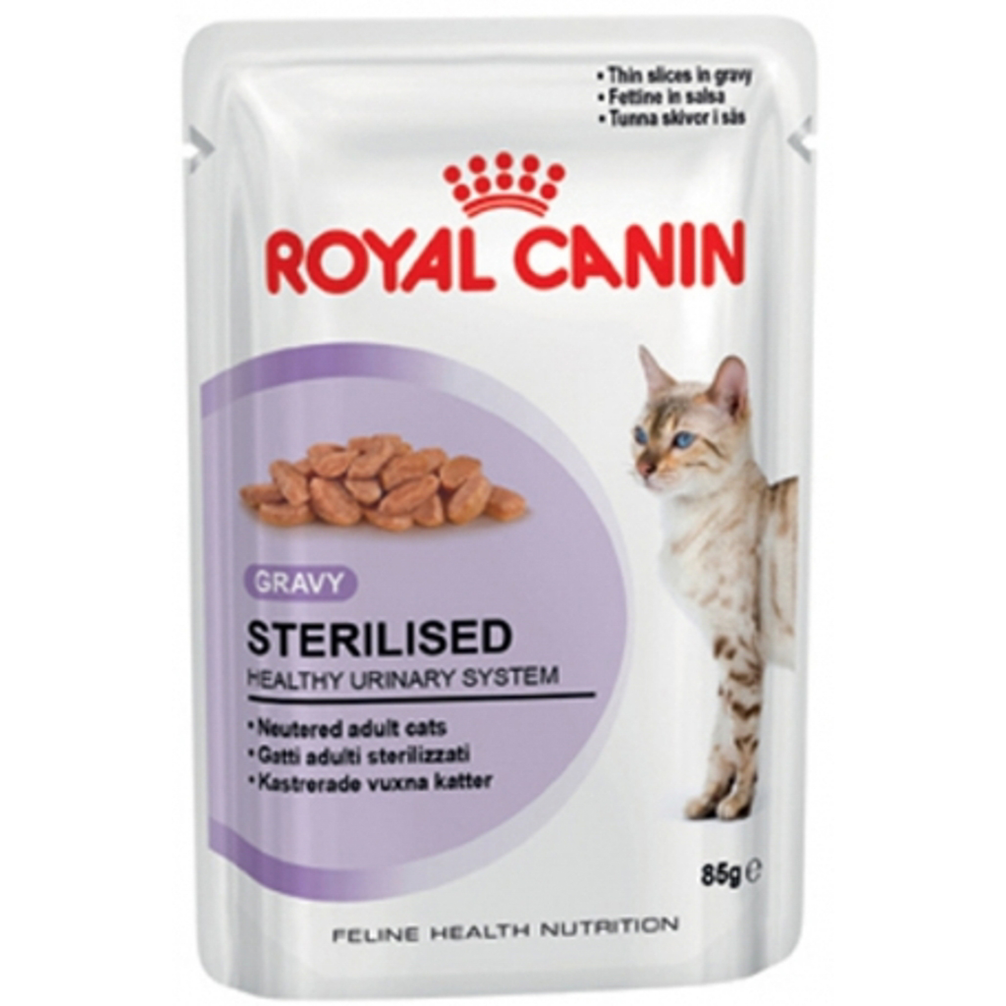 фото Корм для кошек royal canin sterilised 85г