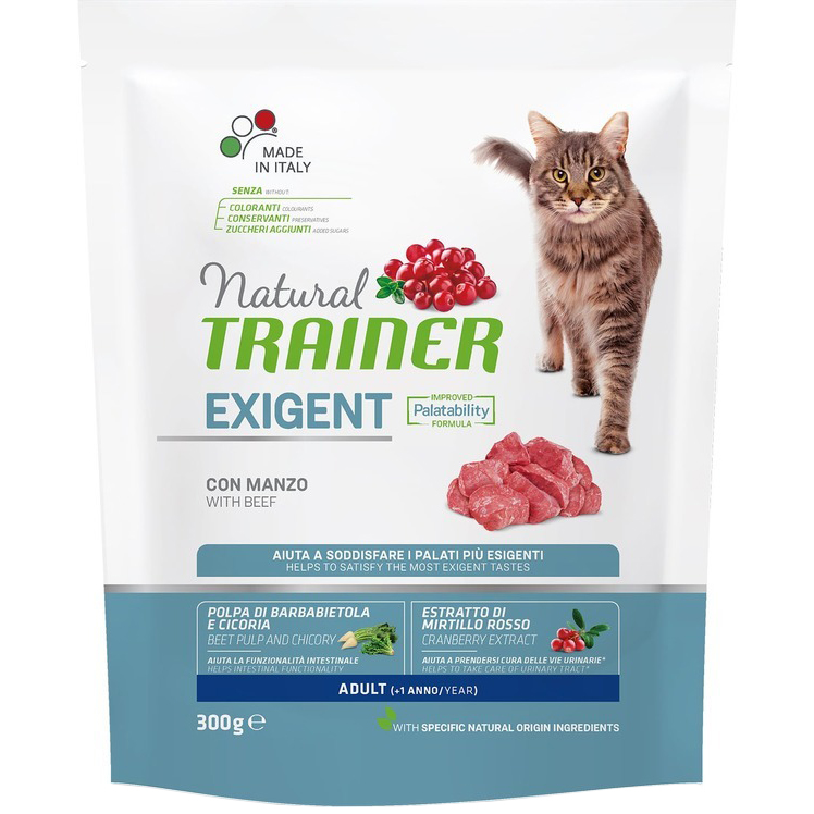 Корм для кошек Trainer Natural Exigent Cat для привередливых 300 г