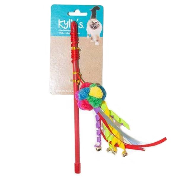 

Дразнилка для кошек CHOMPER Цирк Мяч из помпонов, Красный;зеленый;желтый;голубой;оранжевый;фиолетовый