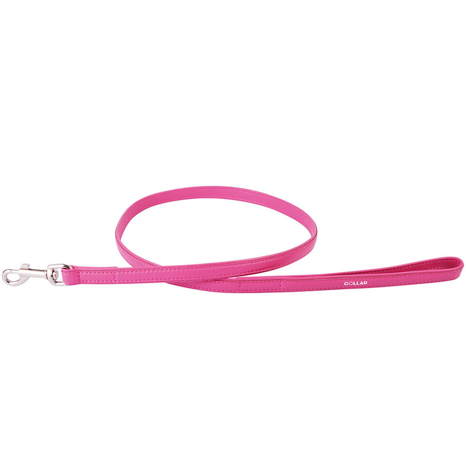 фото Поводок для собак collar glamour 122 см 12 мм розовый