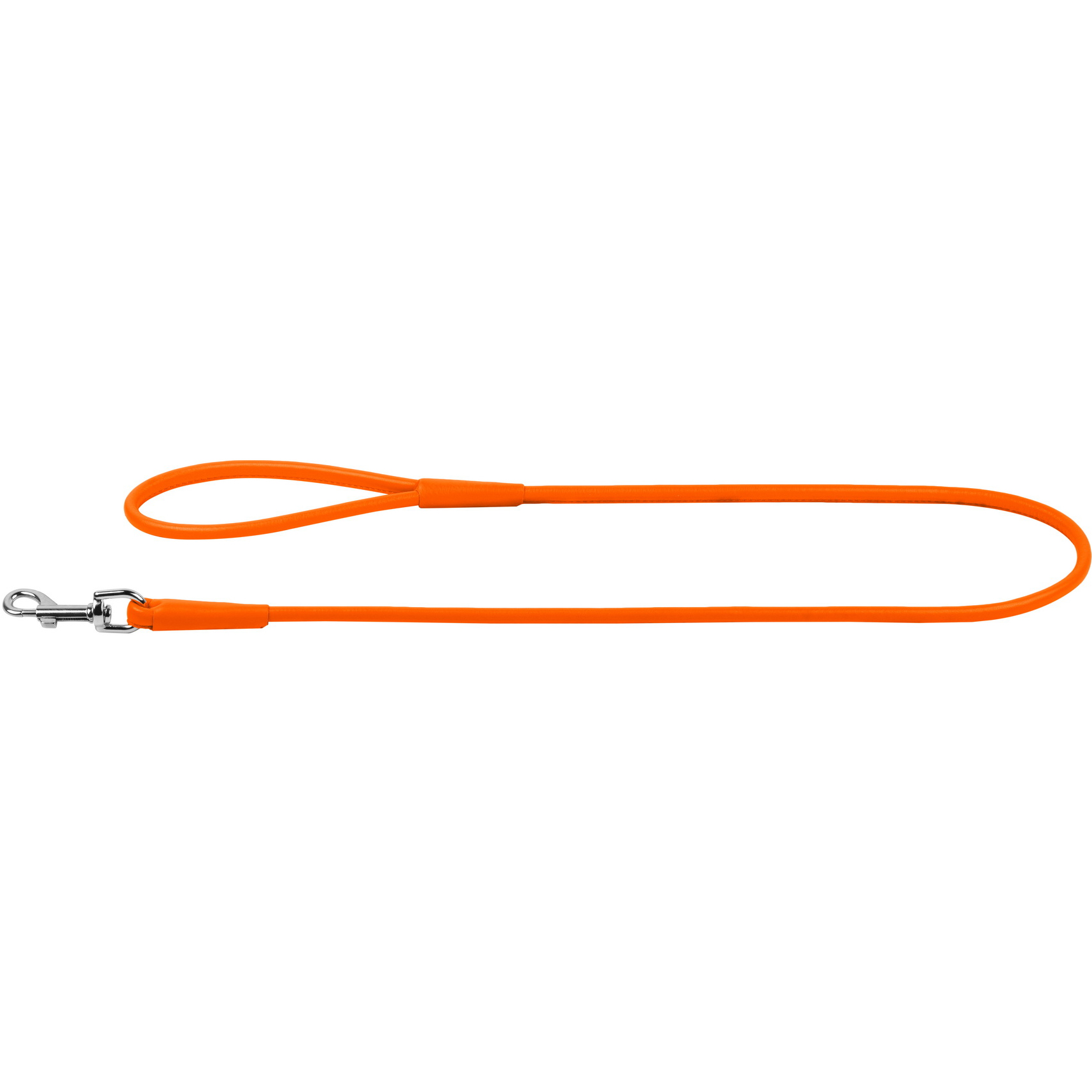 фото Поводок для собак collar glamour круглый 4 мм оранжевый