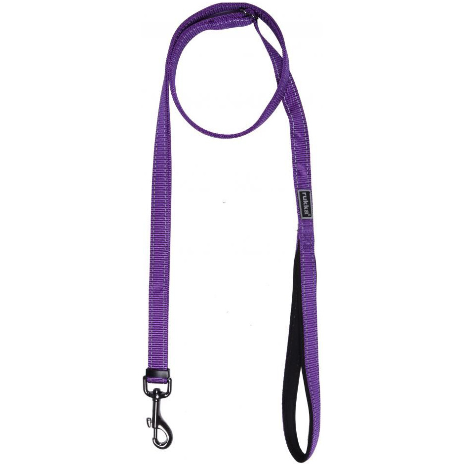 фото Поводок для собак rukka bliss 10 мм 2 м фиолетовый