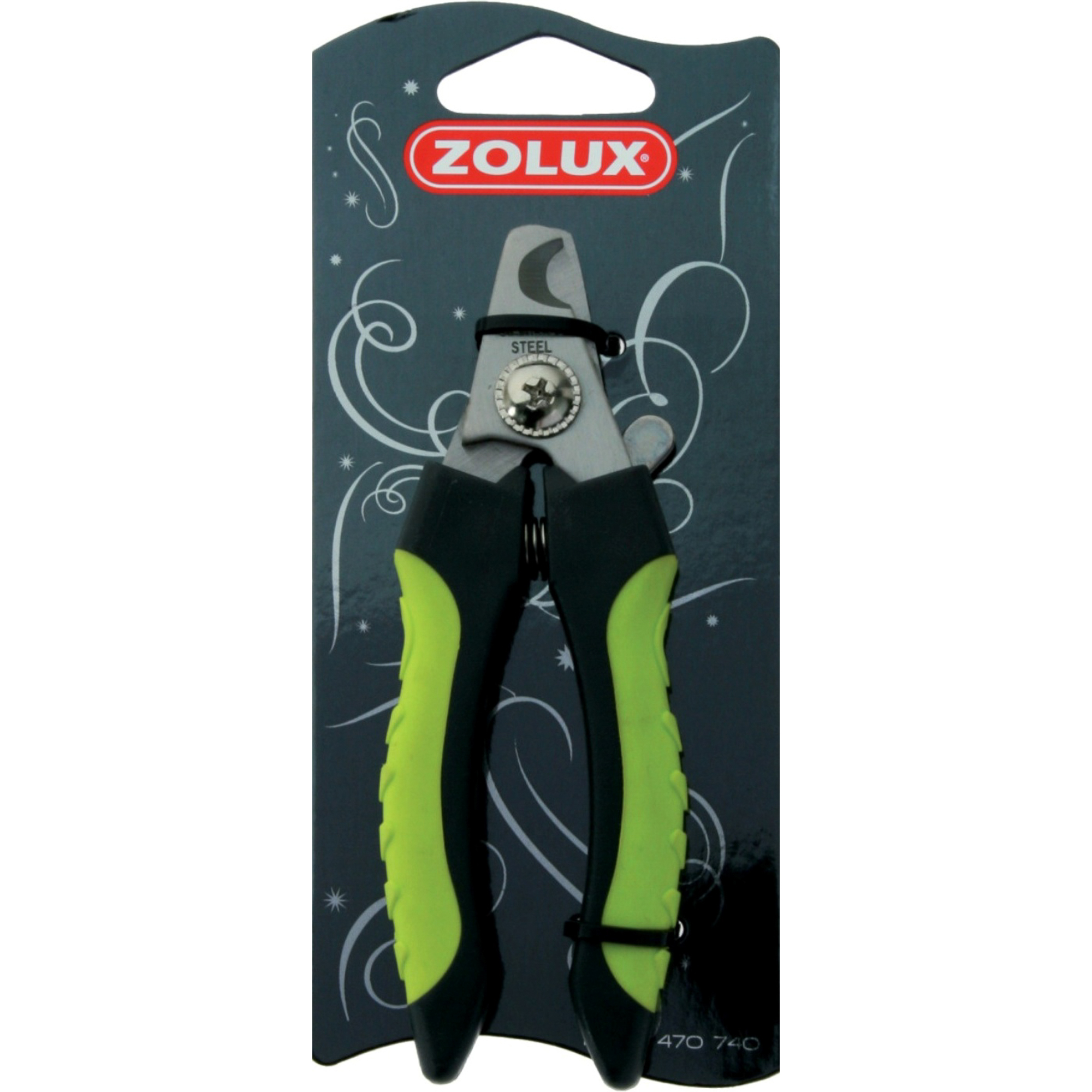 

Когтерез ZOLUX салатовая ручка малый, Черный