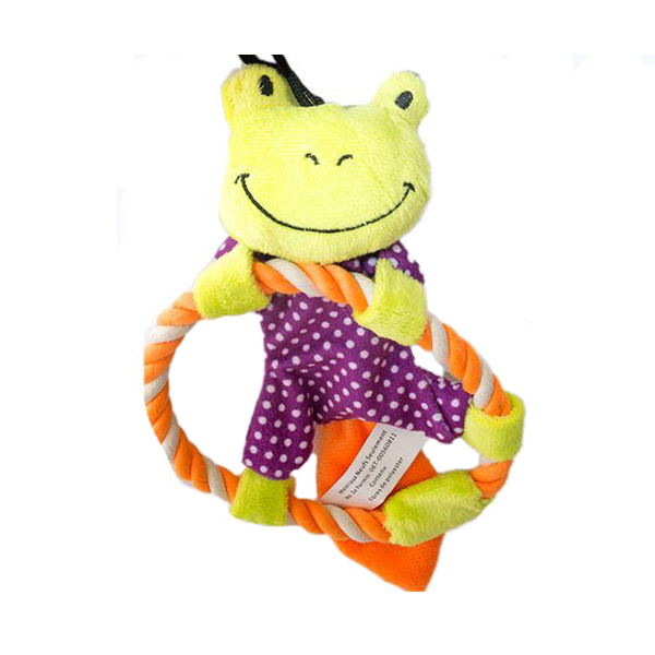 

Игрушка для собак CHOMPER Звери на кольце, Разноцветный